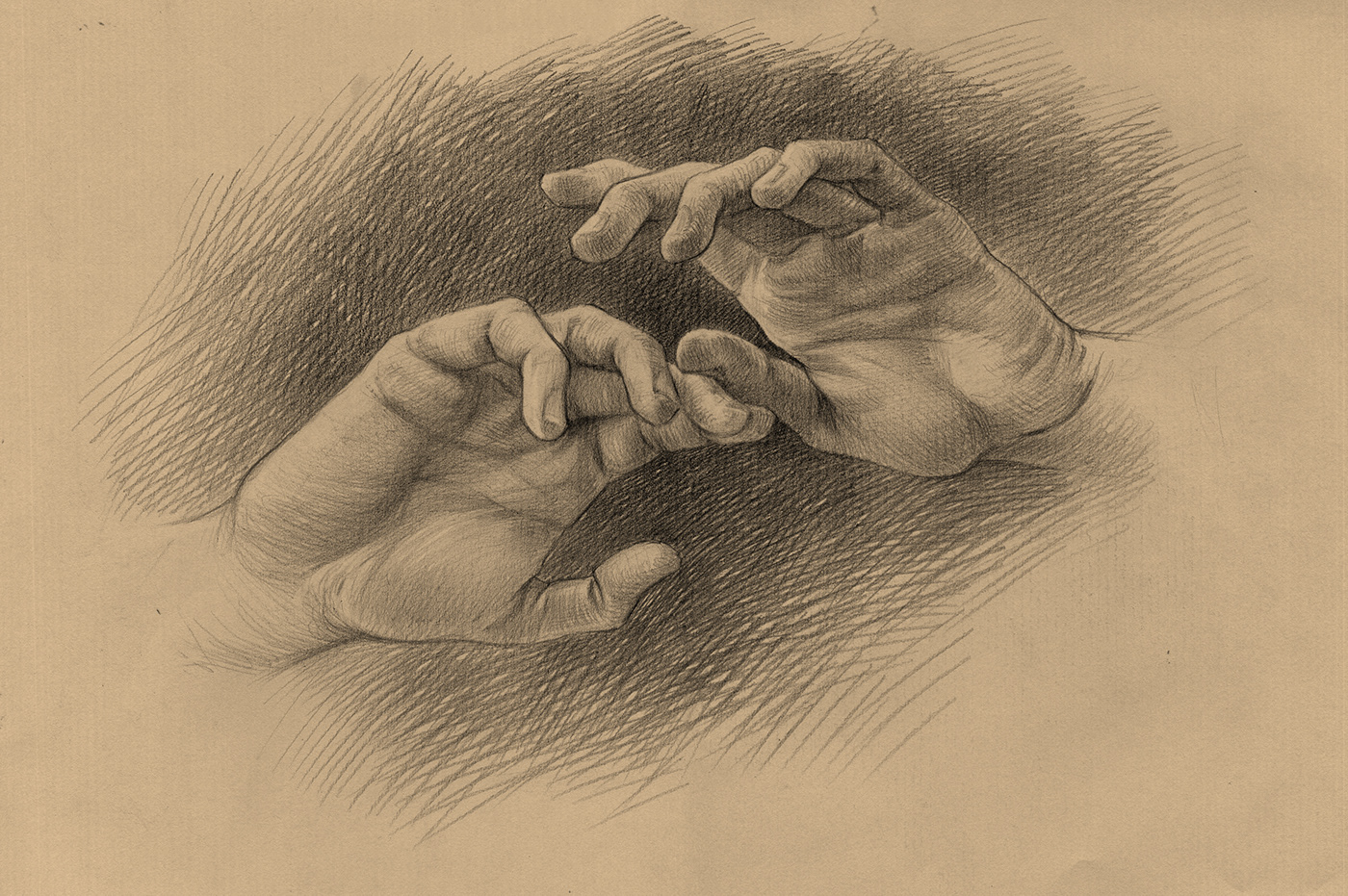 academic drawing Drawing  hand hands