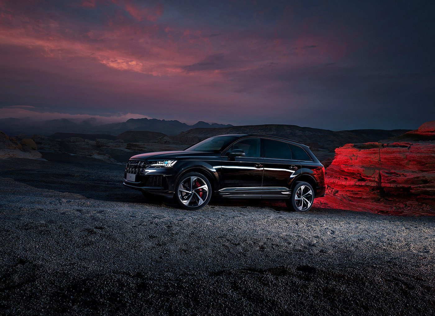 Photography  suv automotive   Audi Outdoor Off-Road