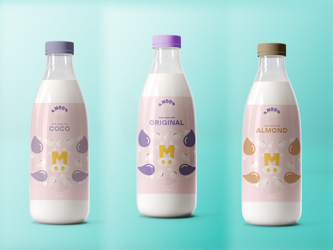 milk product design brand identity Logo Design adobe illustrator Brand Design logo