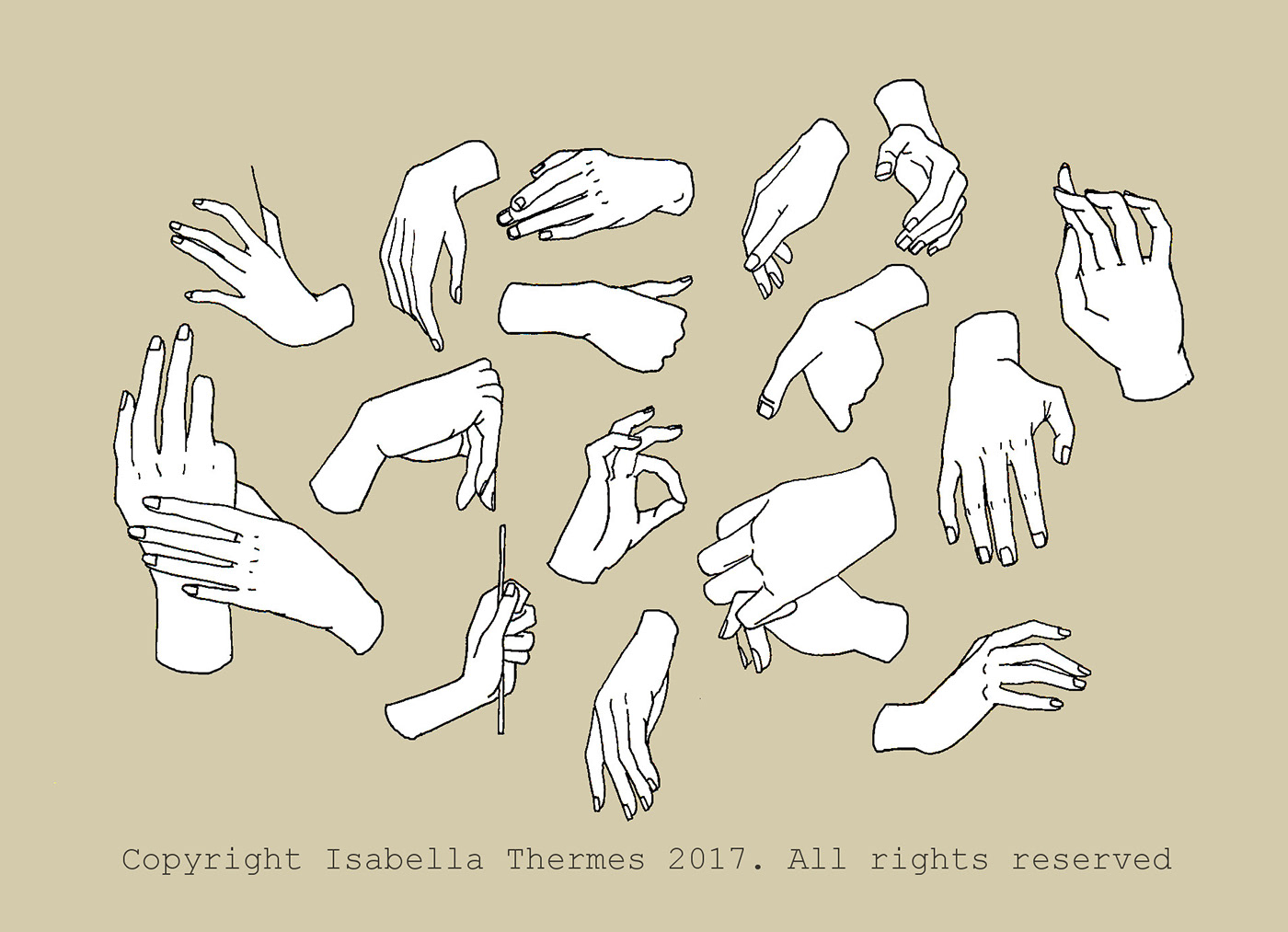 #hands #hand #illustration #fingers   #man #woman #isabellathermes #drawing #digital  