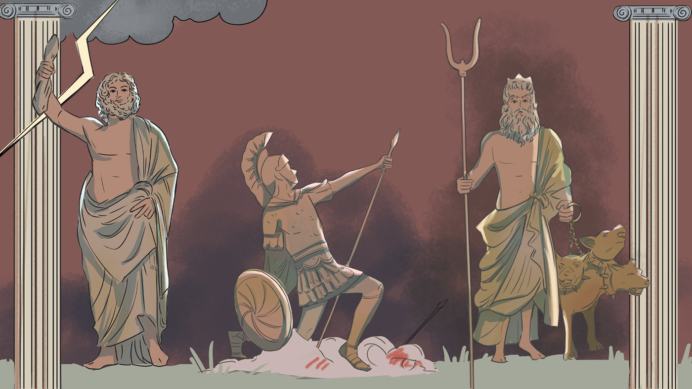 ILLUSTRATION  Digital Art  digital illustration Character design  storyboard storytelling   Landscape greek mythology indian mythology digital painting