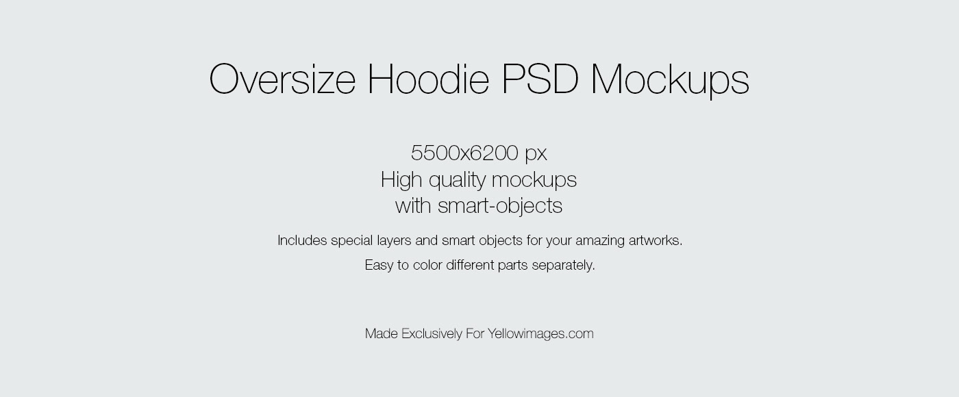 activewear apparel casual Clothing garment hoodie Mockup oversize psd streetwear