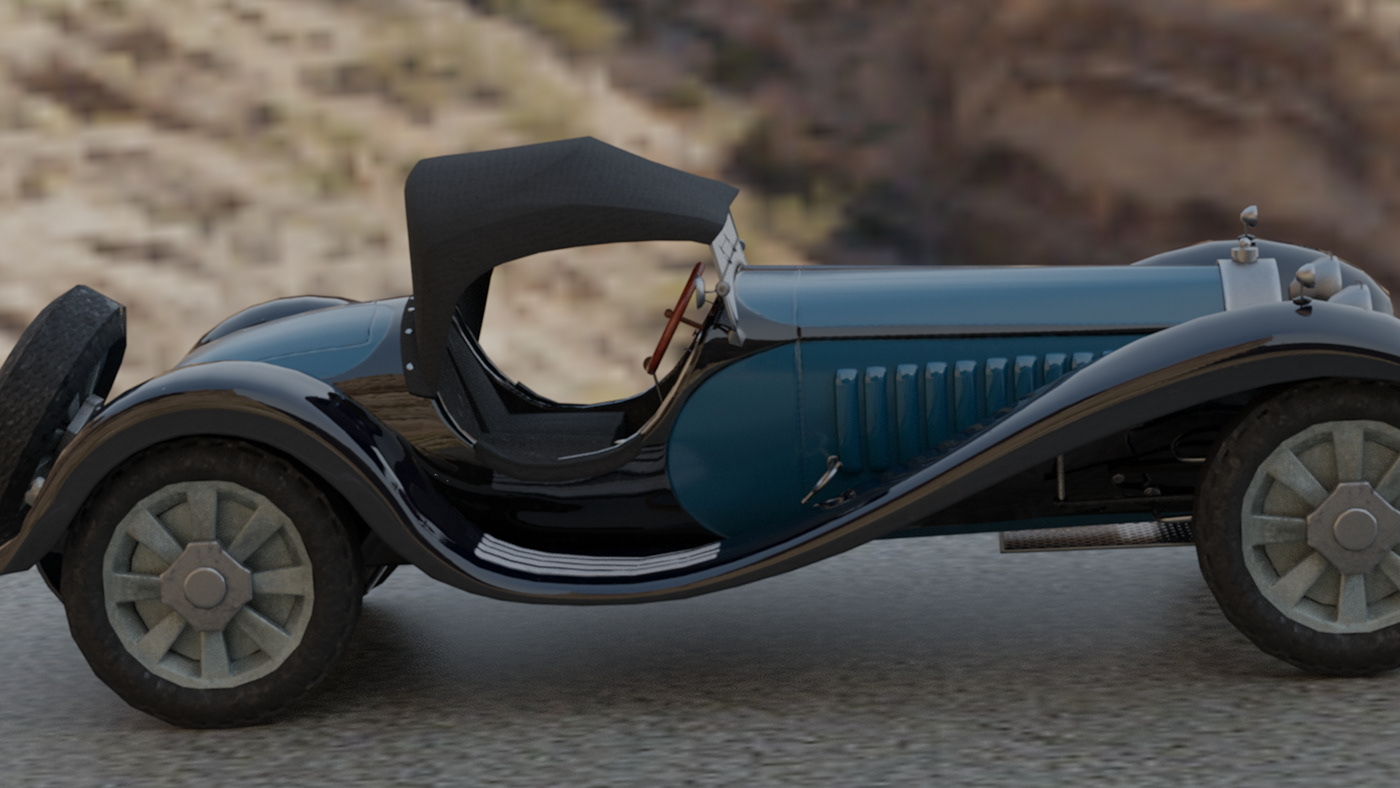scene Auto car Vehicle 3D visualization model bugatti Render modern