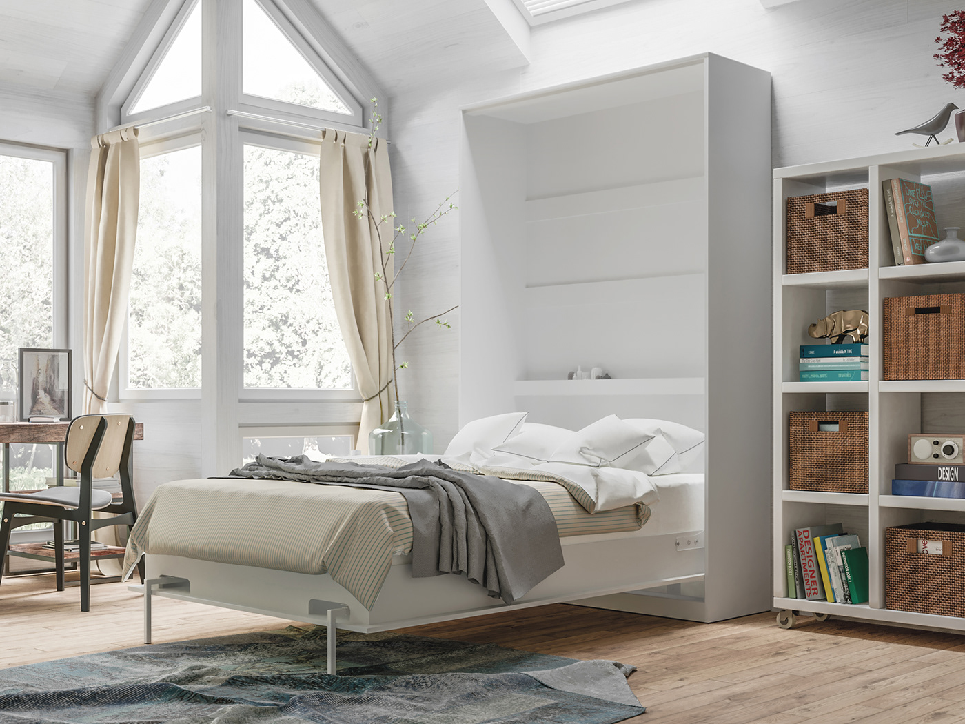murphybed wallbed schrankbett bed design furnituredesign furniture Interior