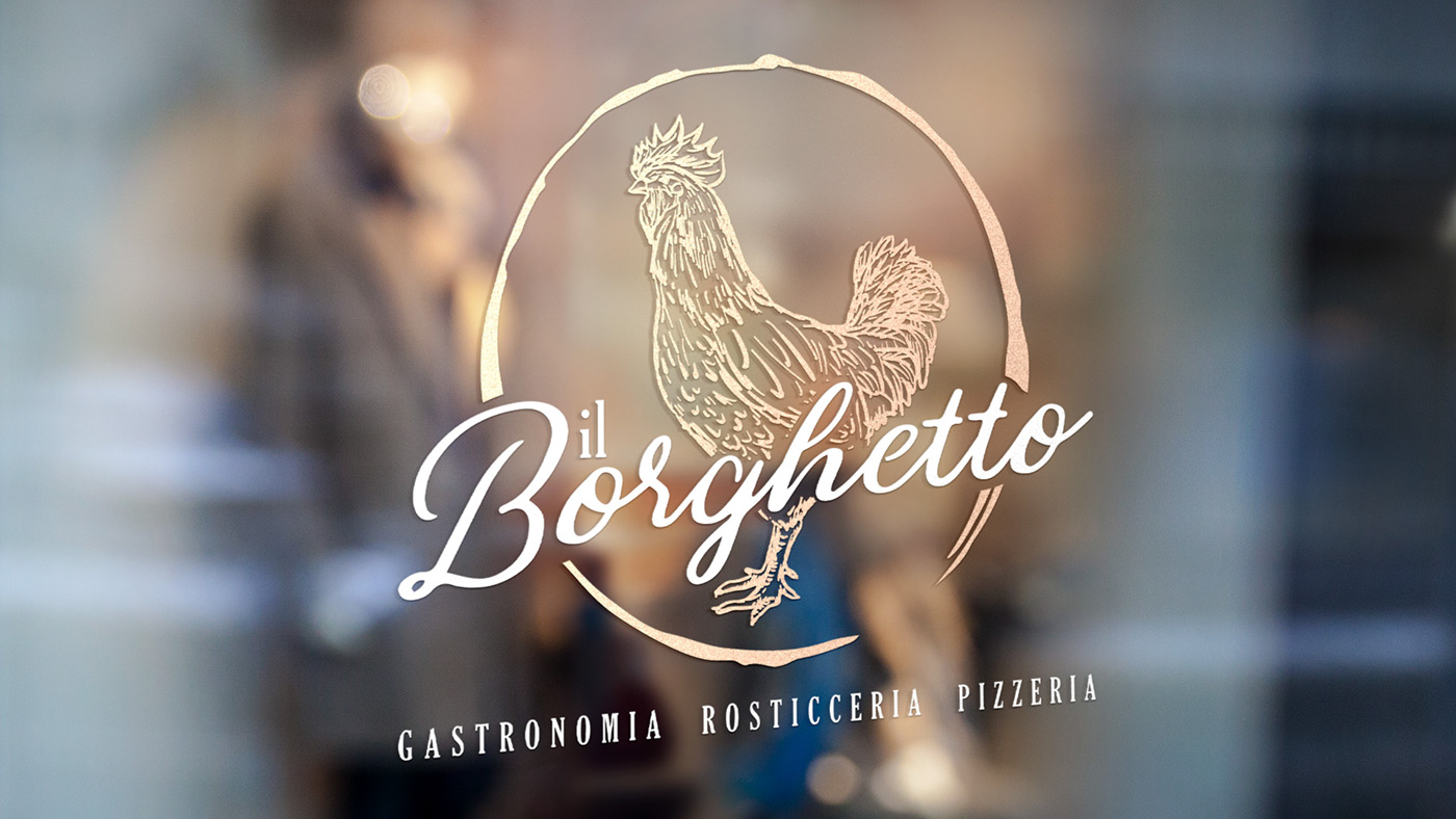 logo brand branding  identity restaurant rotisserie
