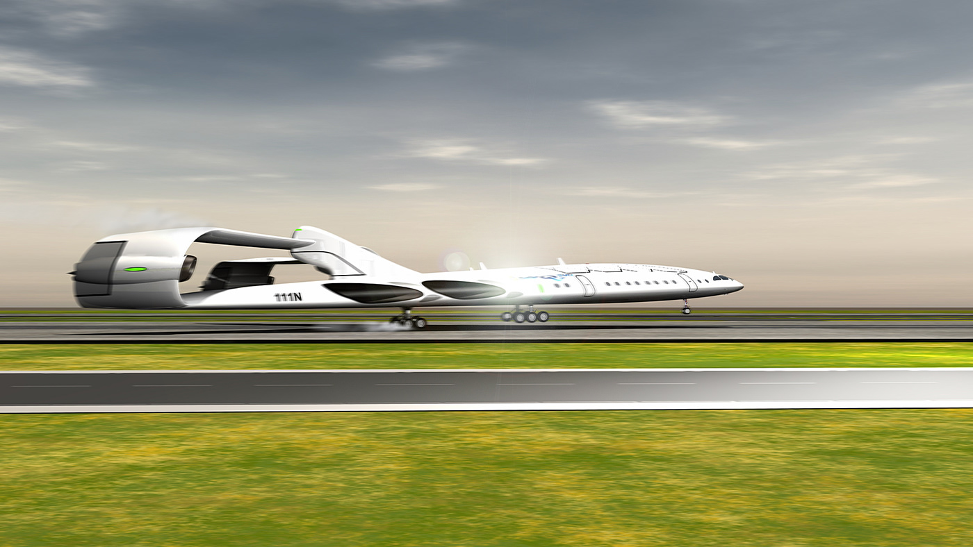 airplane future futuristic Technology industrial design  concept innovation Aircraft plane transportation