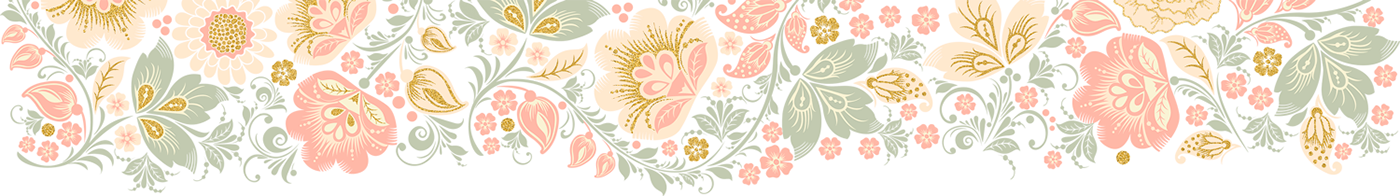 gold Glitter flower seamless pattern background floral Headers frames surface design vector
