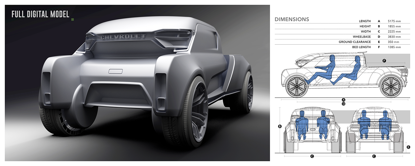 chevrolet truck design Automotive design Transportation Design car design industrial design  sketch car sketch concept car Drawing 