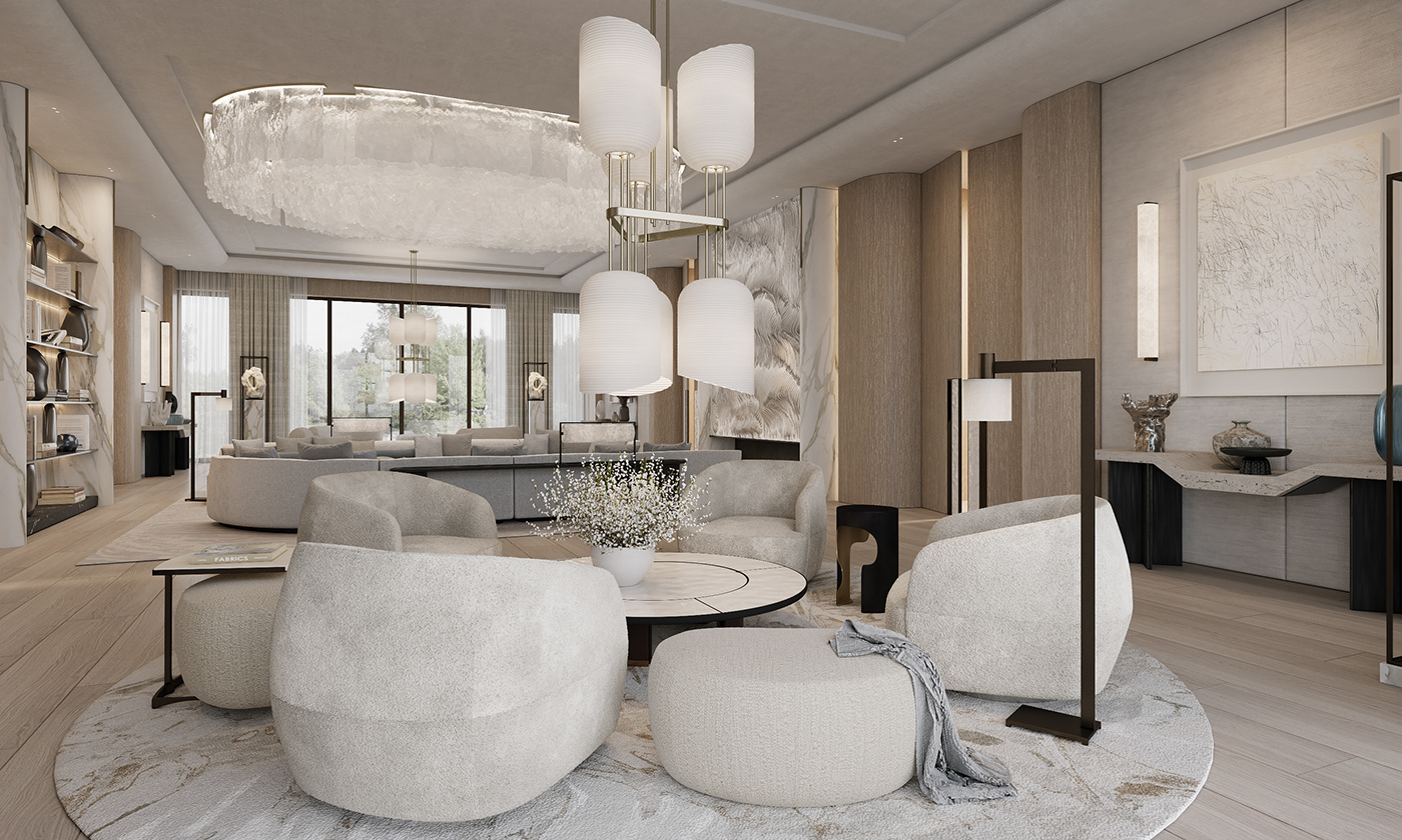 interior design  living room luxury гостиная   интерьеры частный дом элитные интерьеры design Interior Render