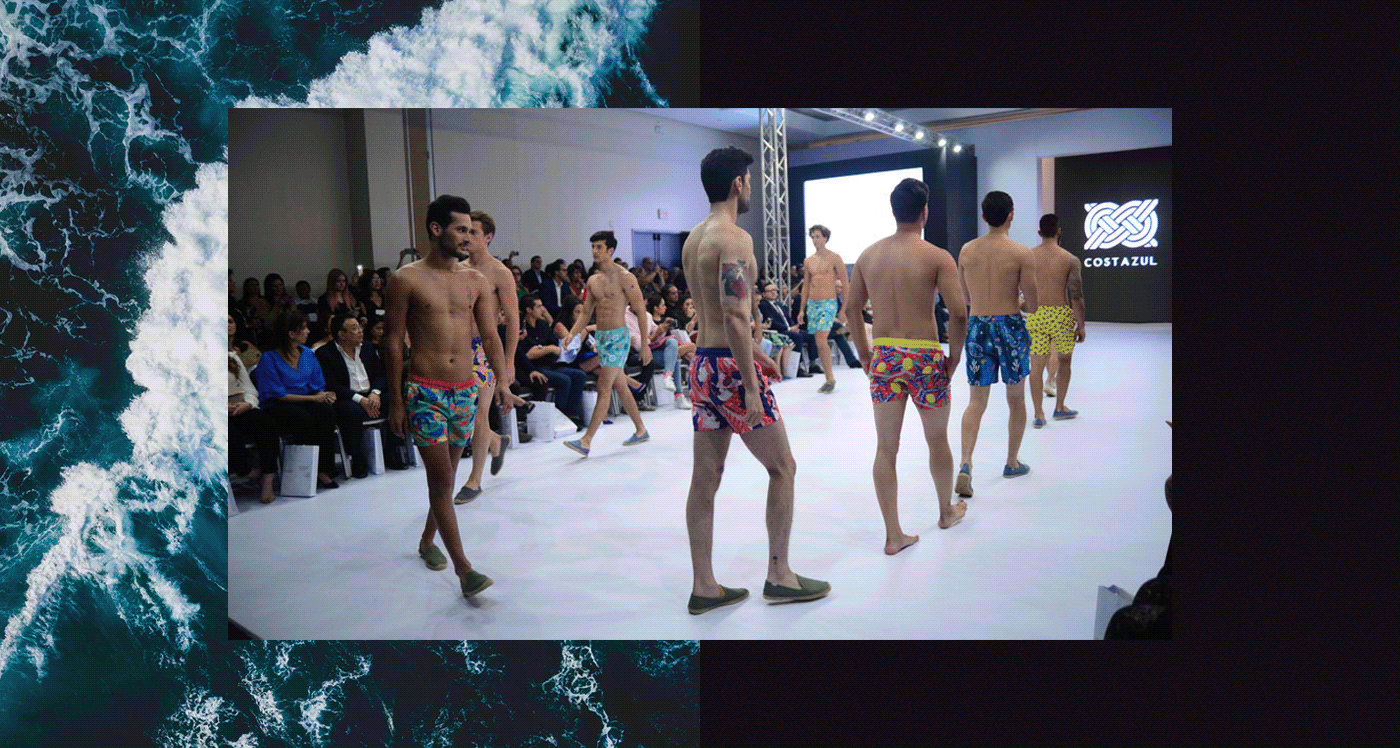 El Salvador Fashion  fashion week ILLUSTRATION  pattern design  swimwear