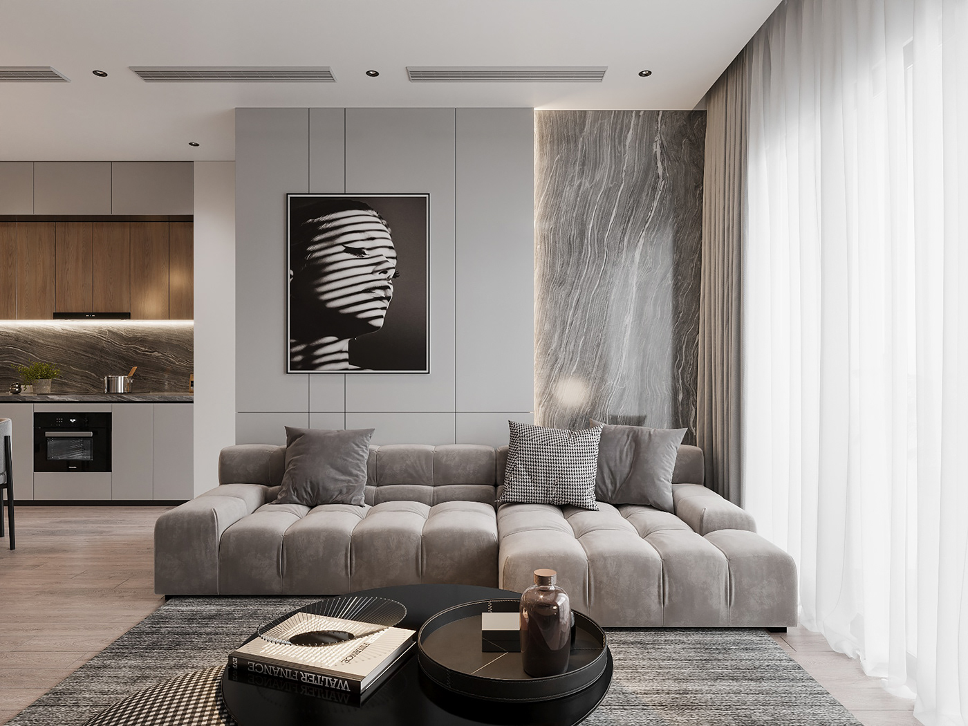 3dsmaxdesign apartment design interiordesign modern Modern Design