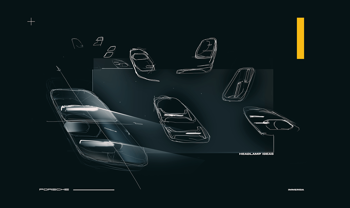 3D automobile design automotive   blender car design CGI exterior Render transportation Porsche