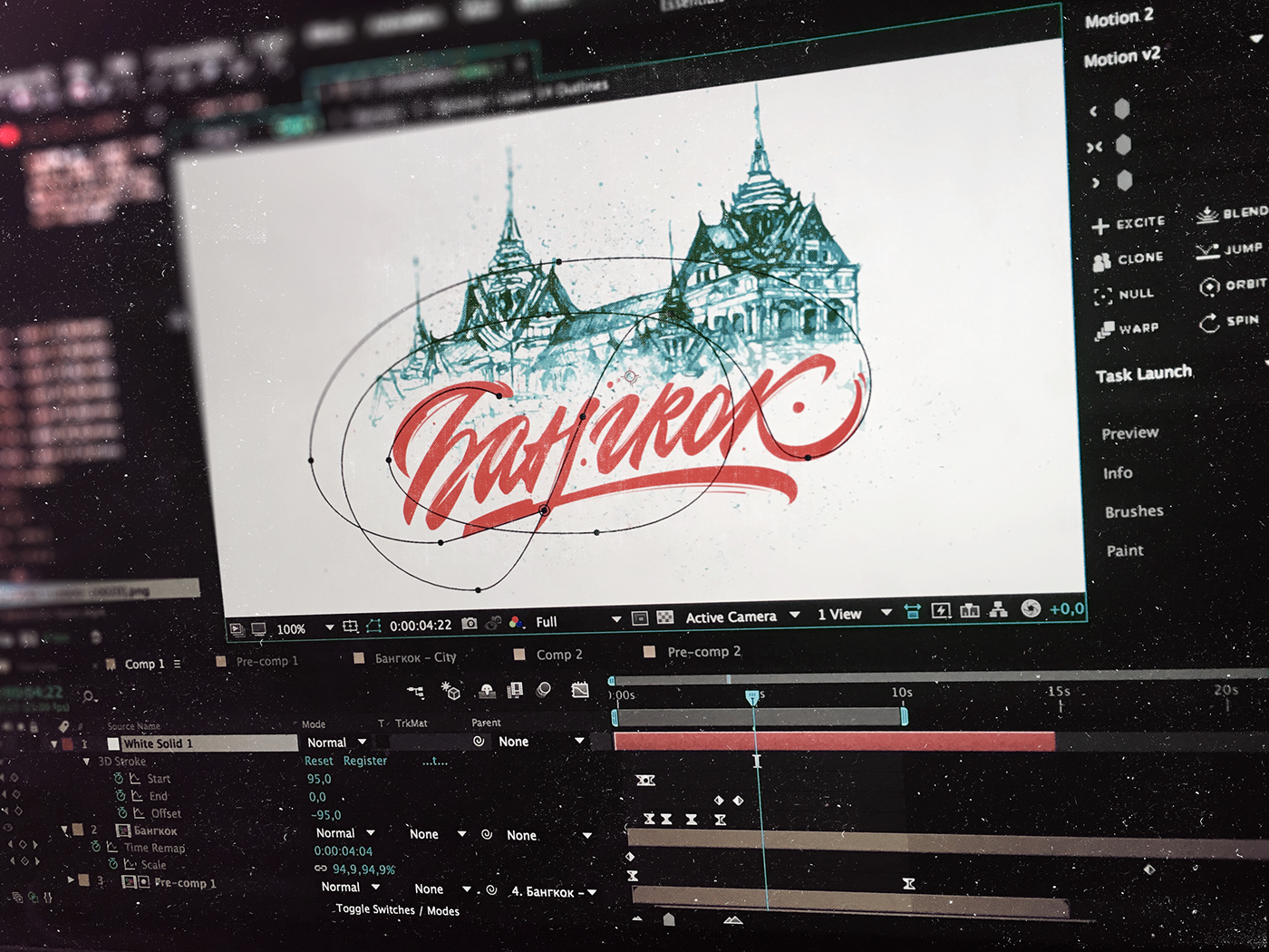 lettering Calligraphy   typography   ILLUSTRATION  animation  motion design watercolor