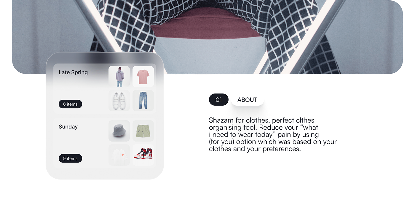 app app design closet Clothing design Fashion  mobile UI/UX user interface wardrobe