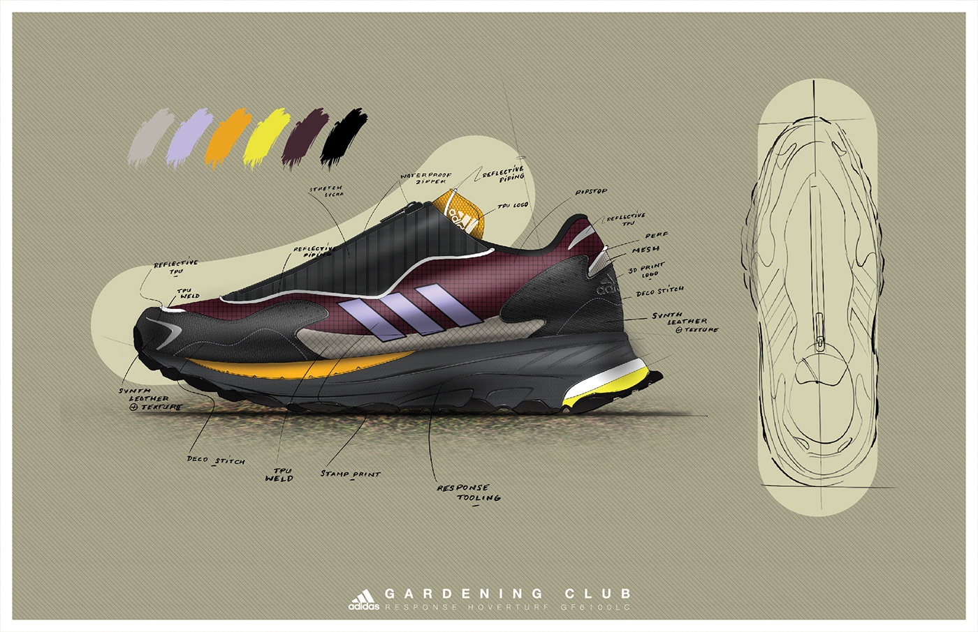 adidas design Fashion  footwear ftwr graphic product shoe sketch sneakers