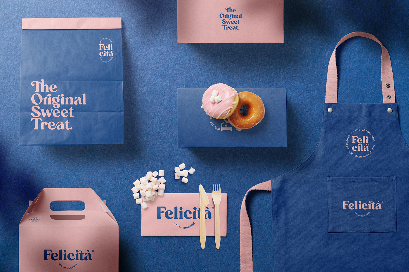 bakery brand identity branding  cafe cake dessert Logotype Packaging Sweets typography  