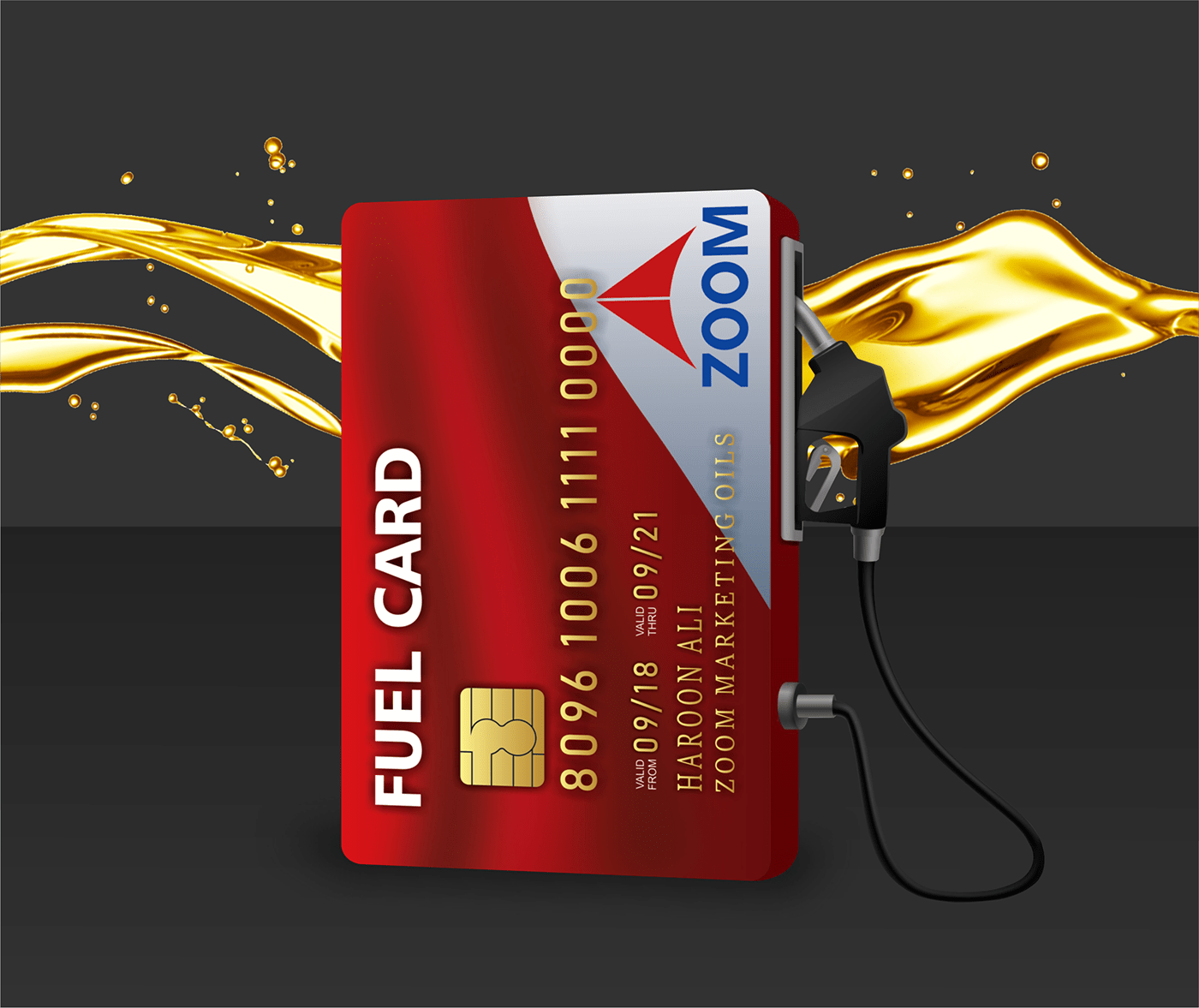 Smart Fuel Card Branding Zoom Petroleum | ©Markment