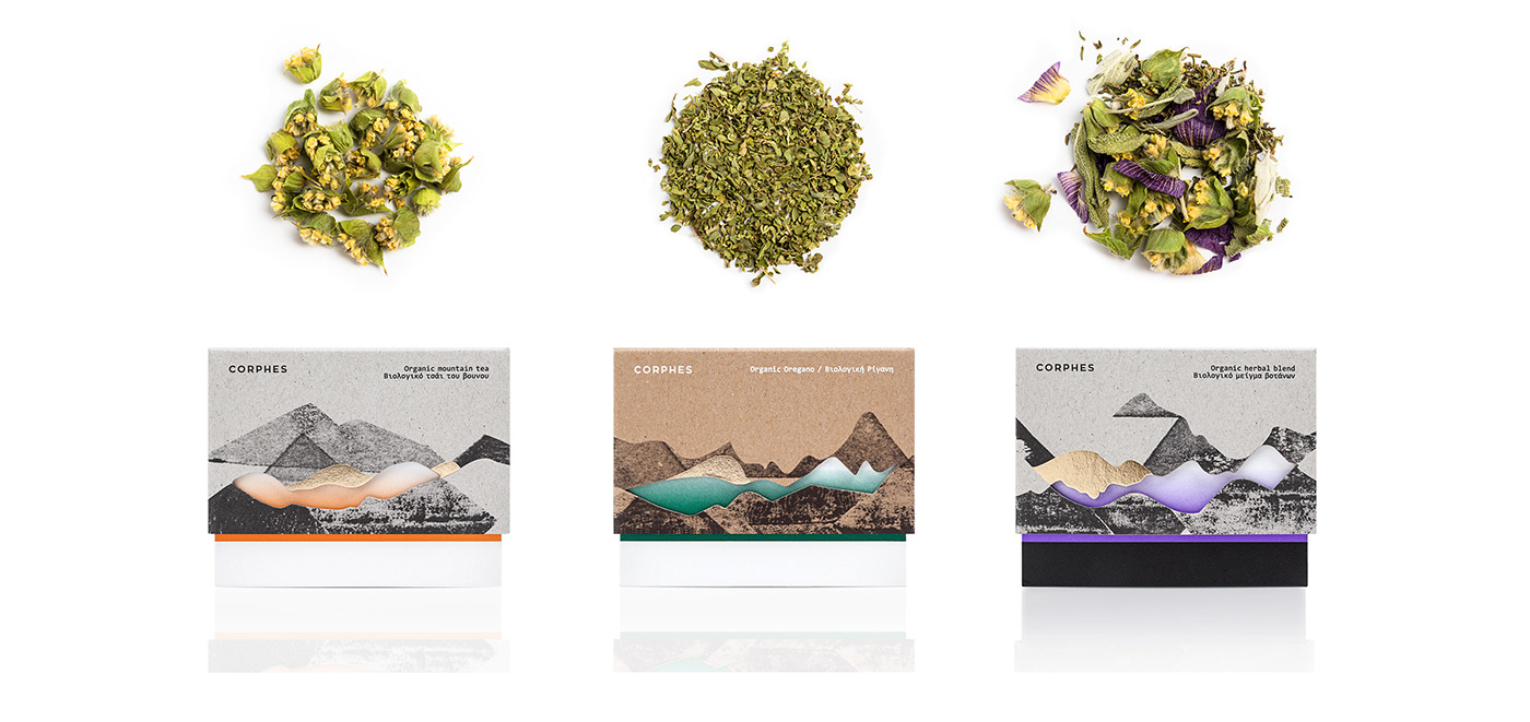 Packaging ILLUSTRATION  sponges graphic design  herbs craft triangle