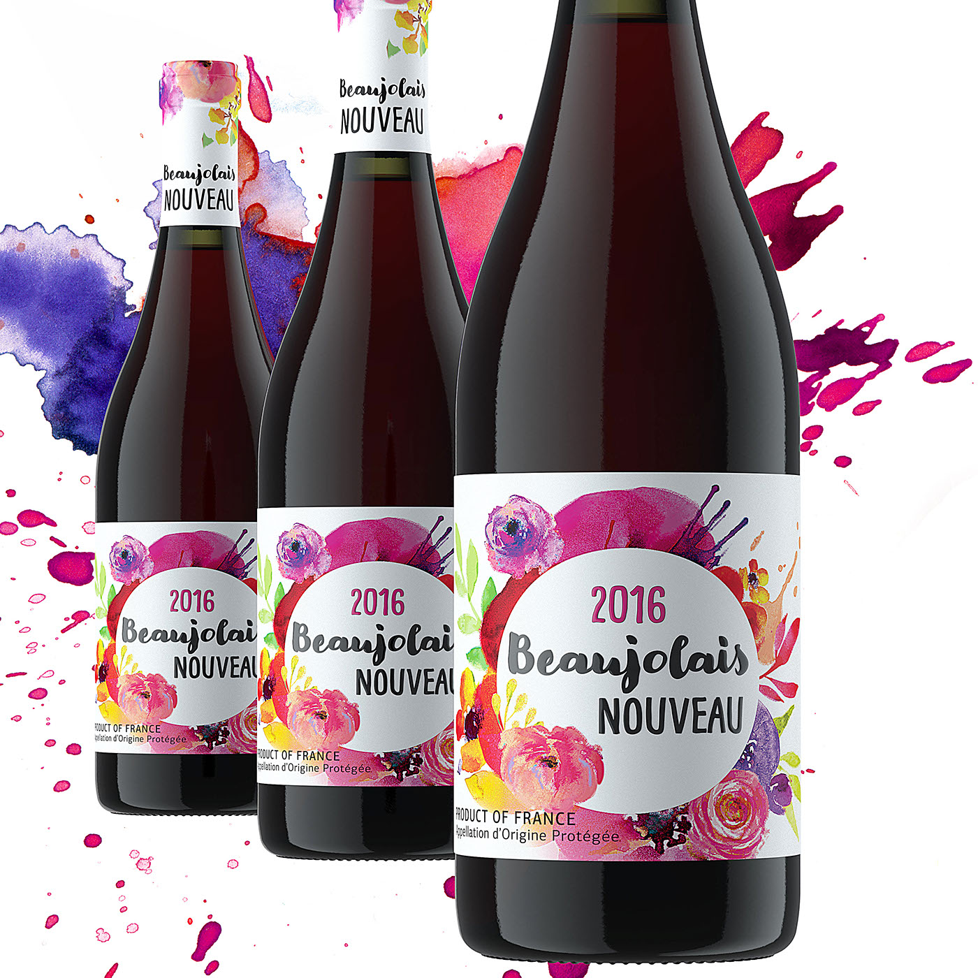 valerii shumilov shumilovedesign wine Beaujolais Packaging packaging design label design alcohol