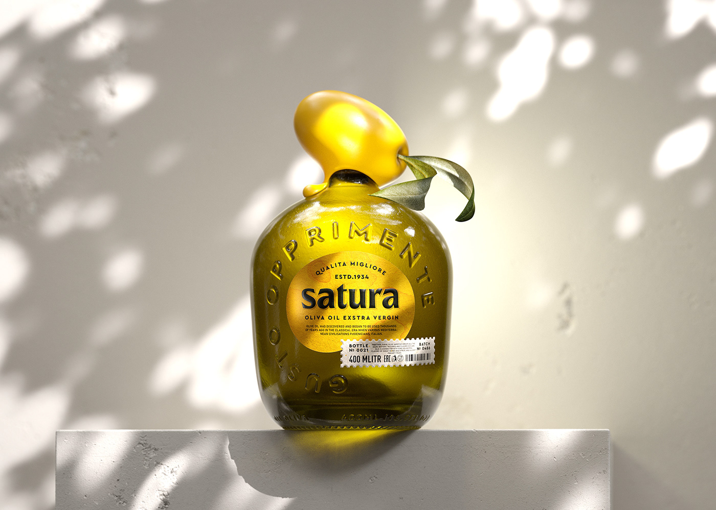 bottle design eco extra virgin olive Food  Italy Nature oil olive Olive Oil Packaging