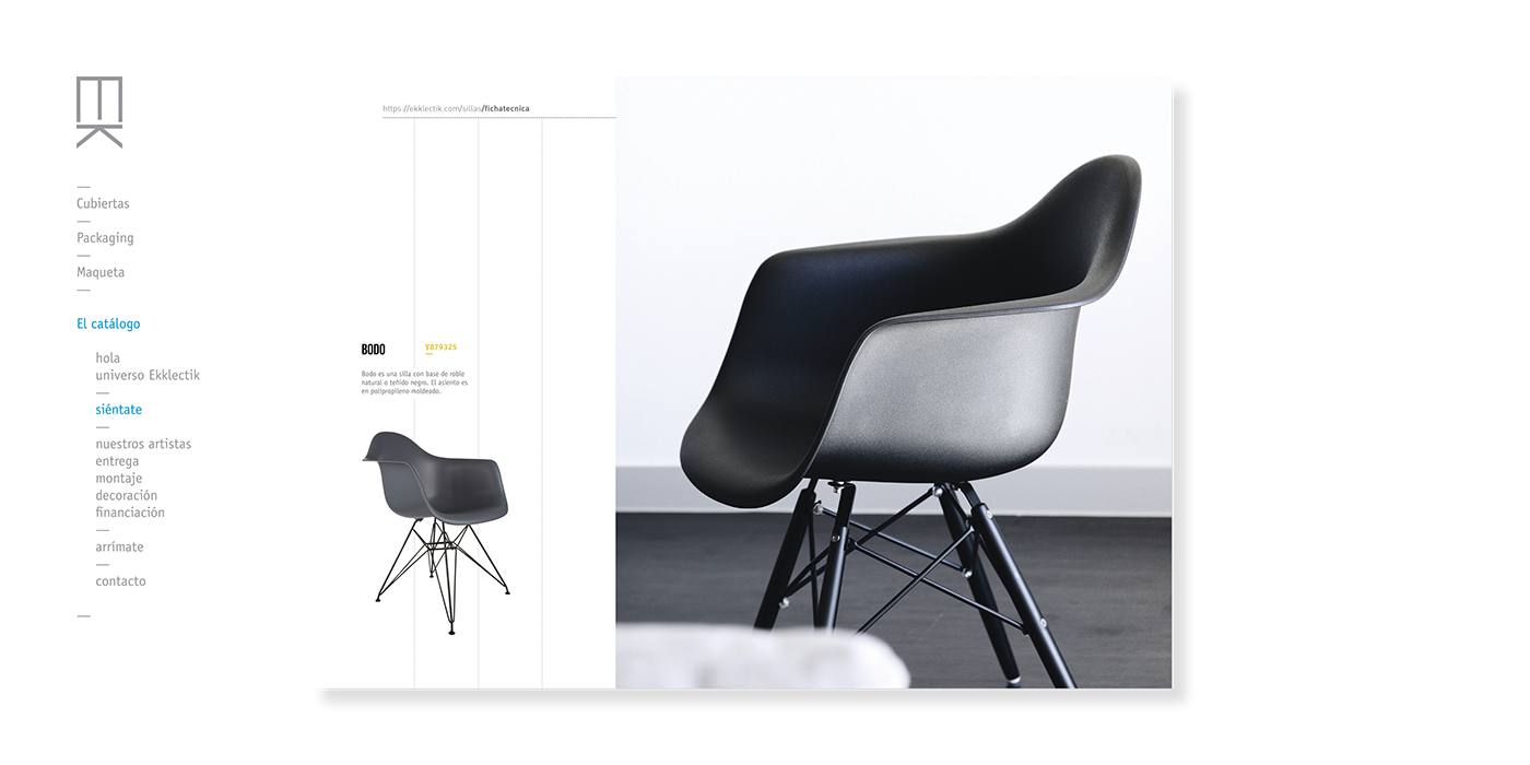 nordic minimal soft editorial design  furniture Packaging collage chair Catalogue magazine