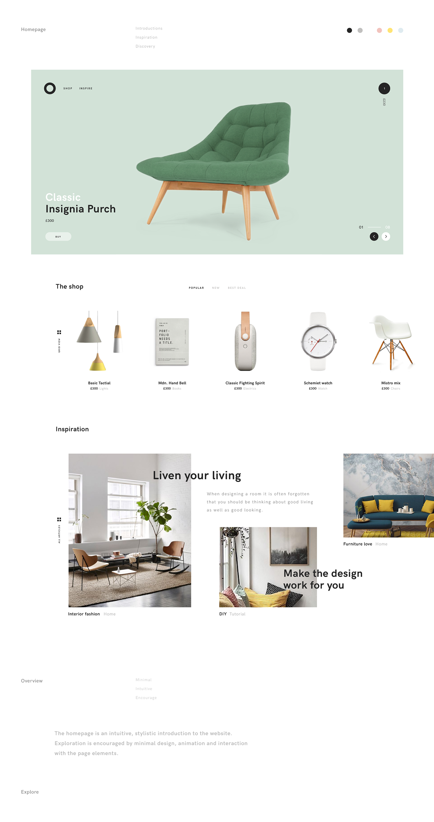 art direction  branding  Webdesign Interaction design  ux/ui graphic design  product design  design furniture shop