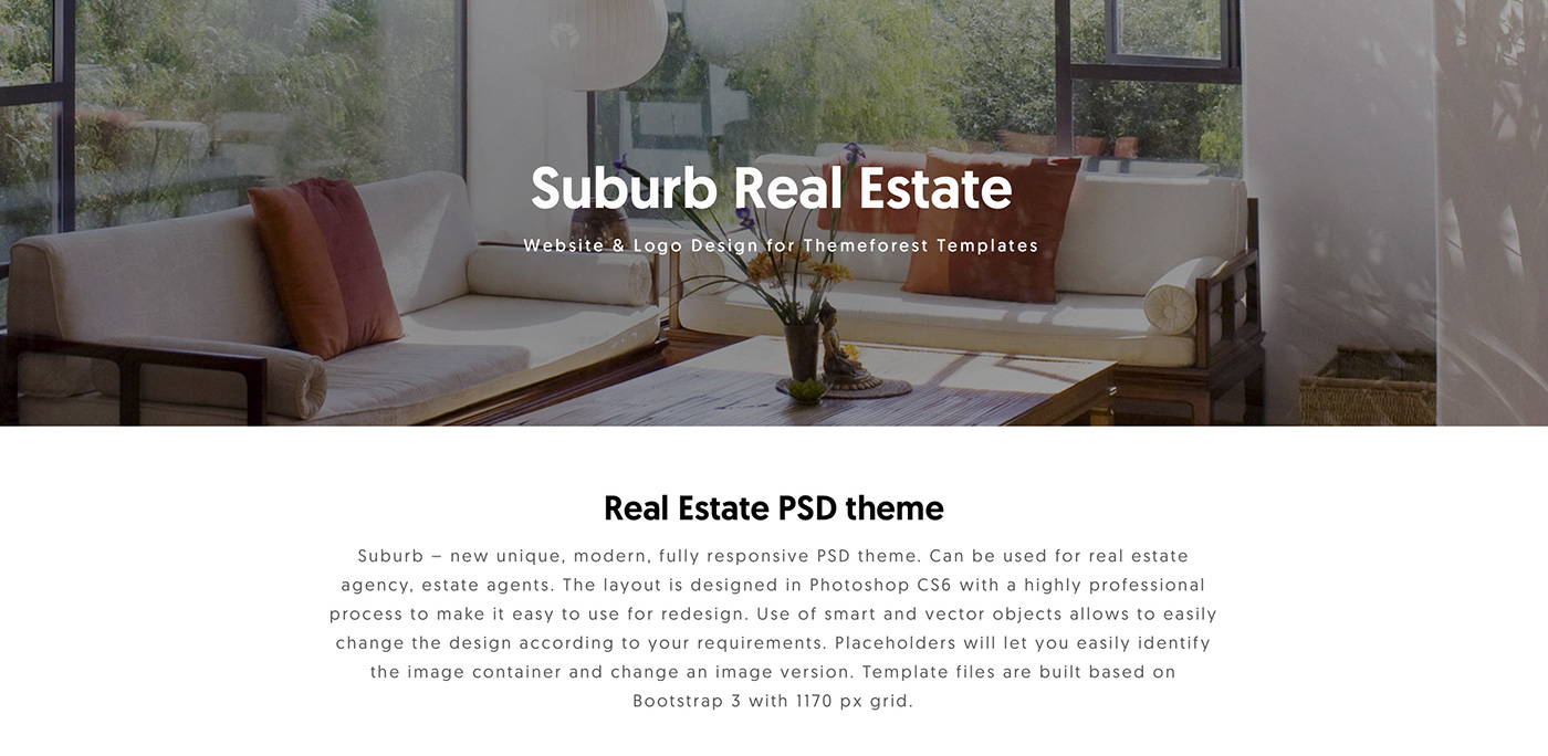 Theme wordpress psd template real estate shop Ecommerce agency