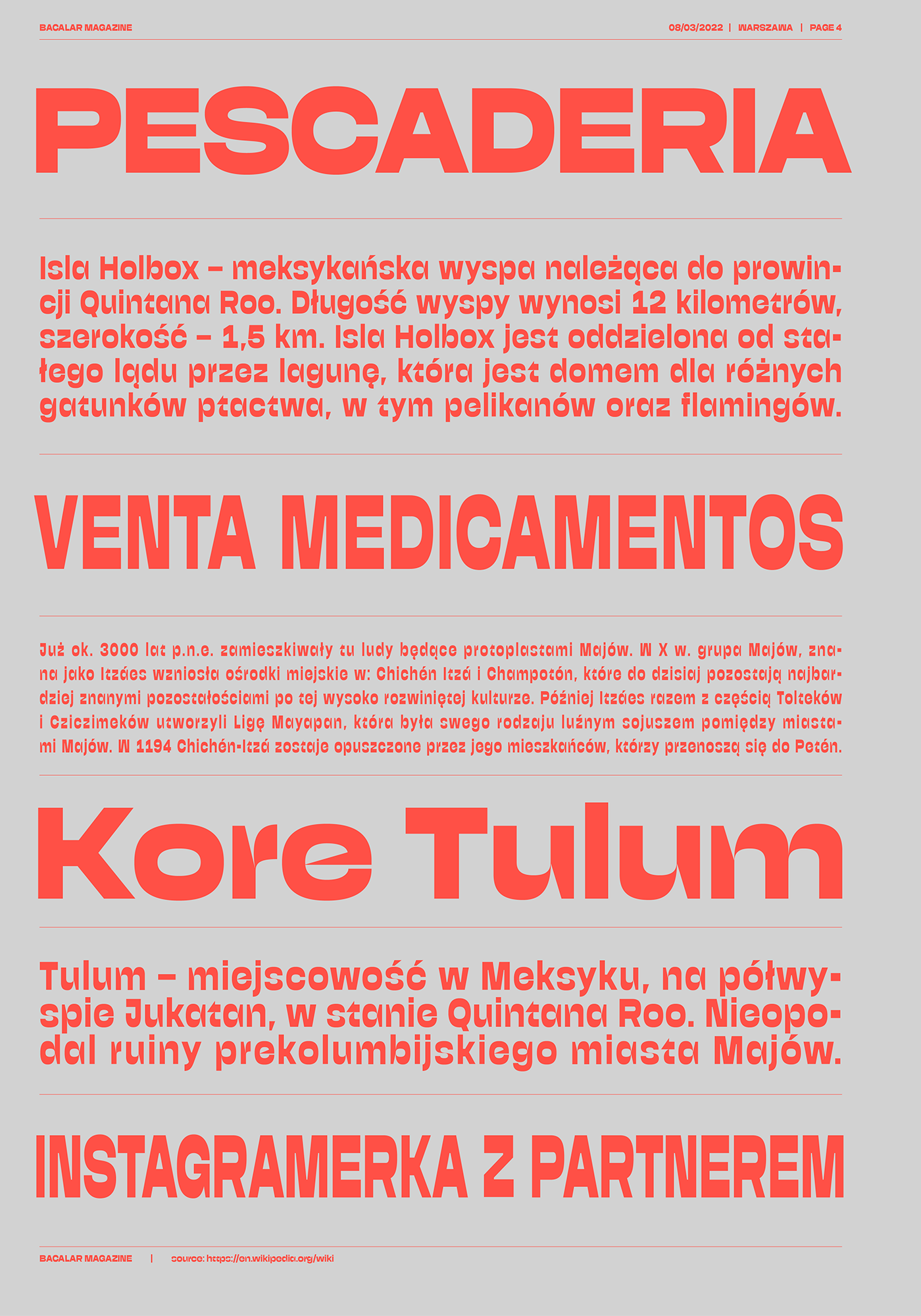 bacalar Brutalism display font ESPERIMENTAL experimental typeface lettering MACHALSKI Typeface typography   visual identity