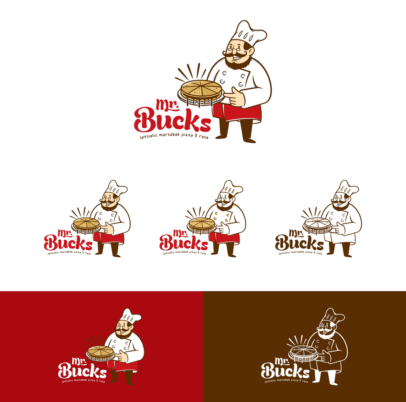 logo hand lettering untuk bisnis kuliner