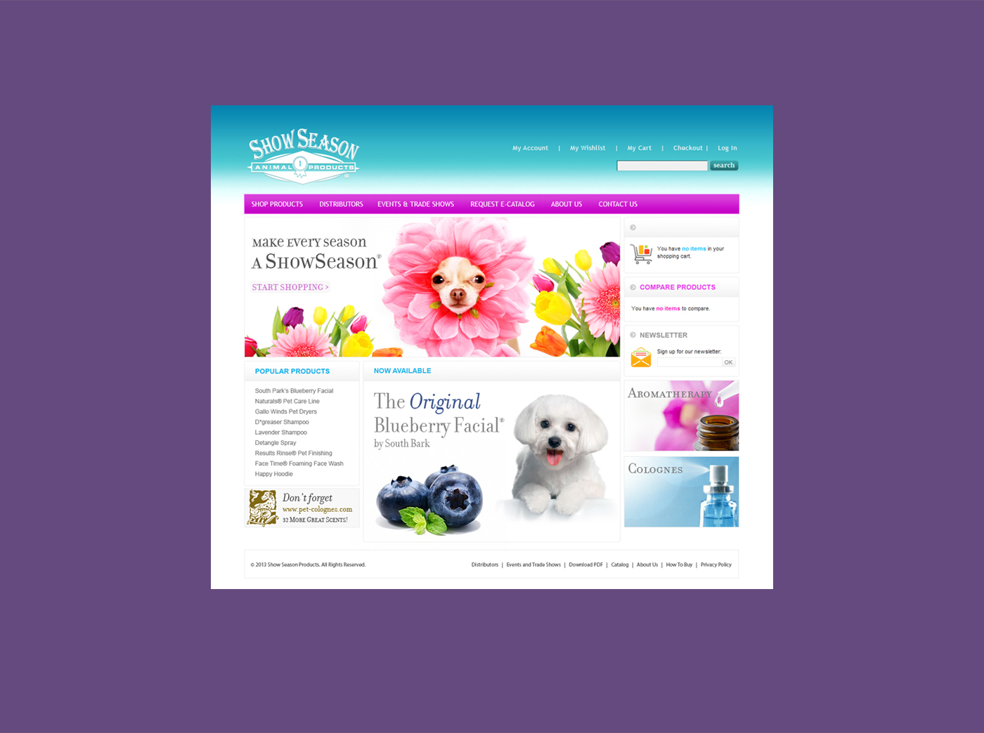 pet website pet industry small business web