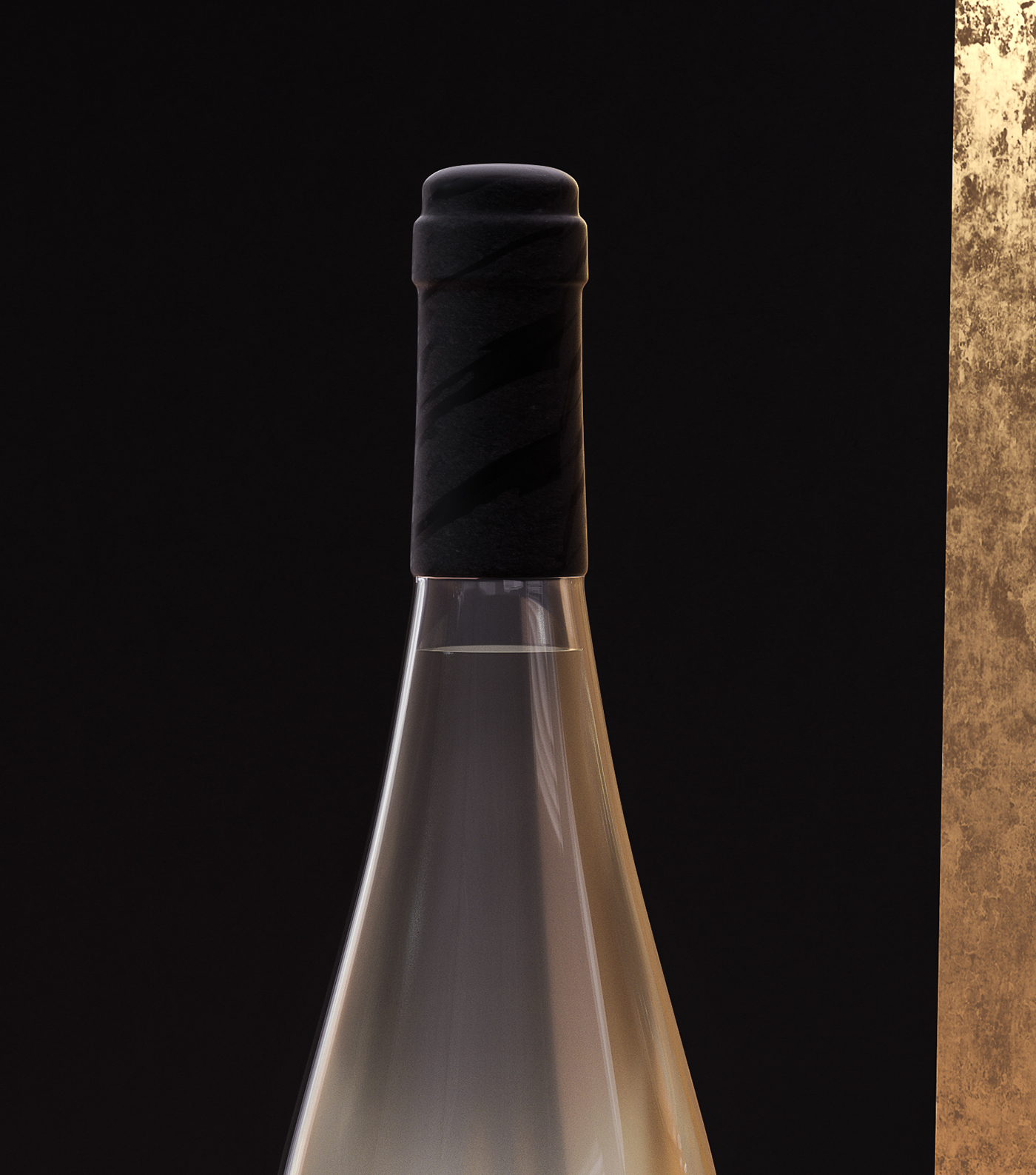 set design  still life CG CGI glassware alcohol Vodka wine cinema 4d octane