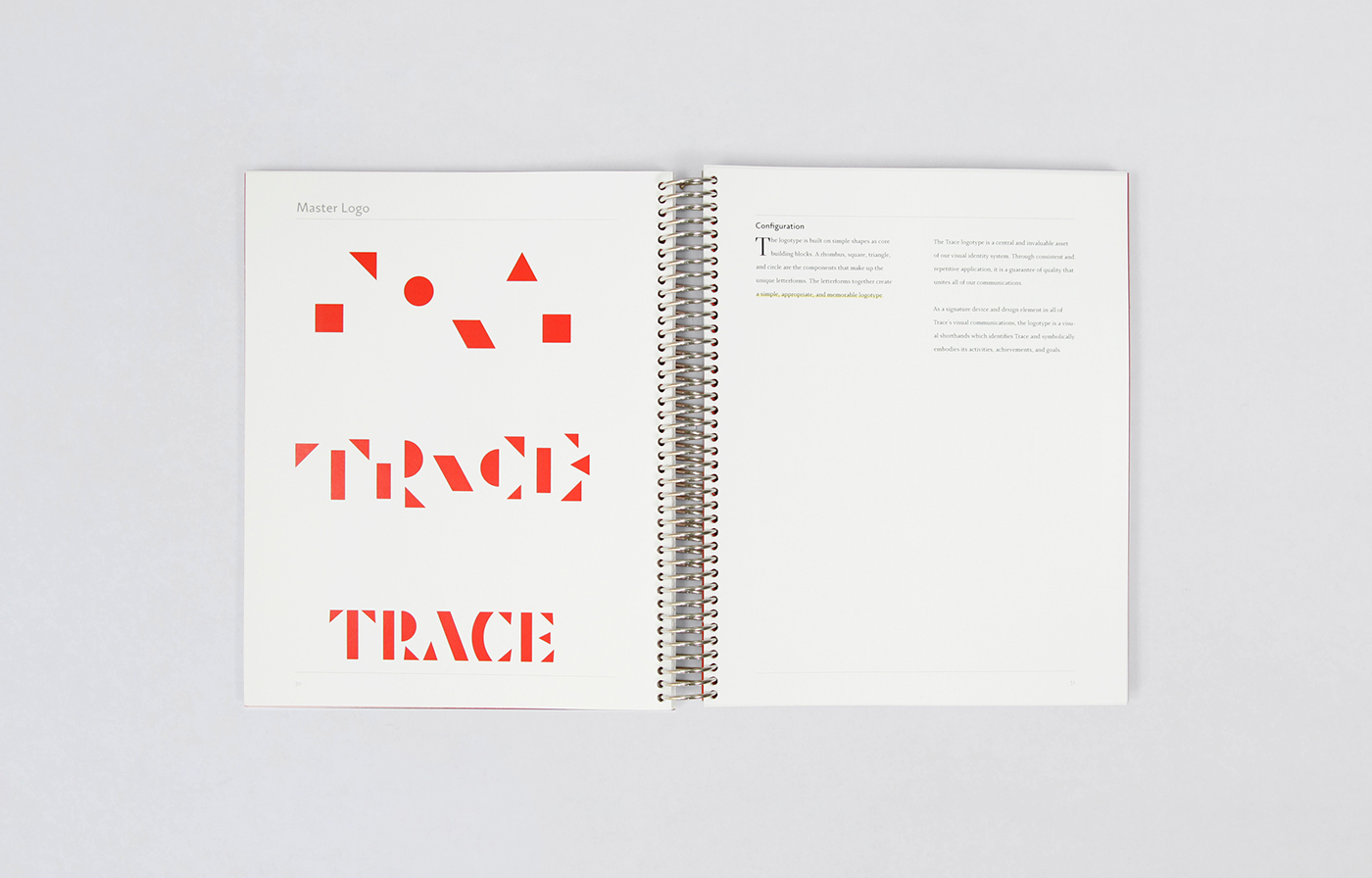 SCAD trace red identity brand typography   academic Icon hand Savannah