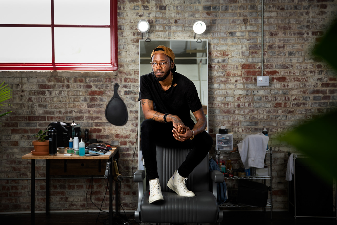 Photography storytelling barber cool portrait