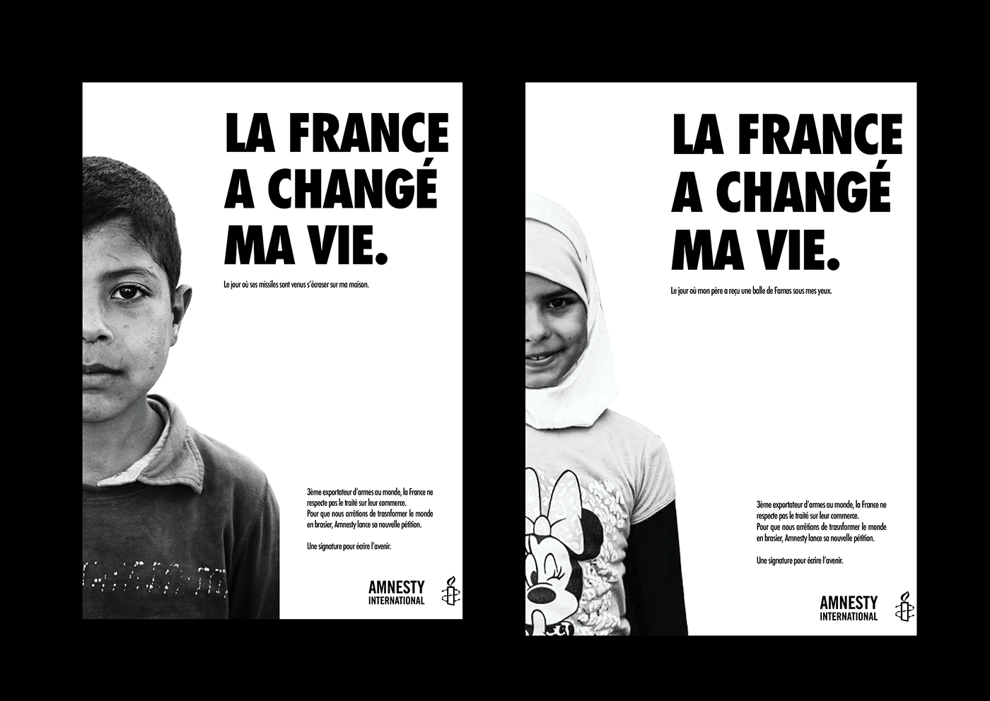 amnesty International publicité