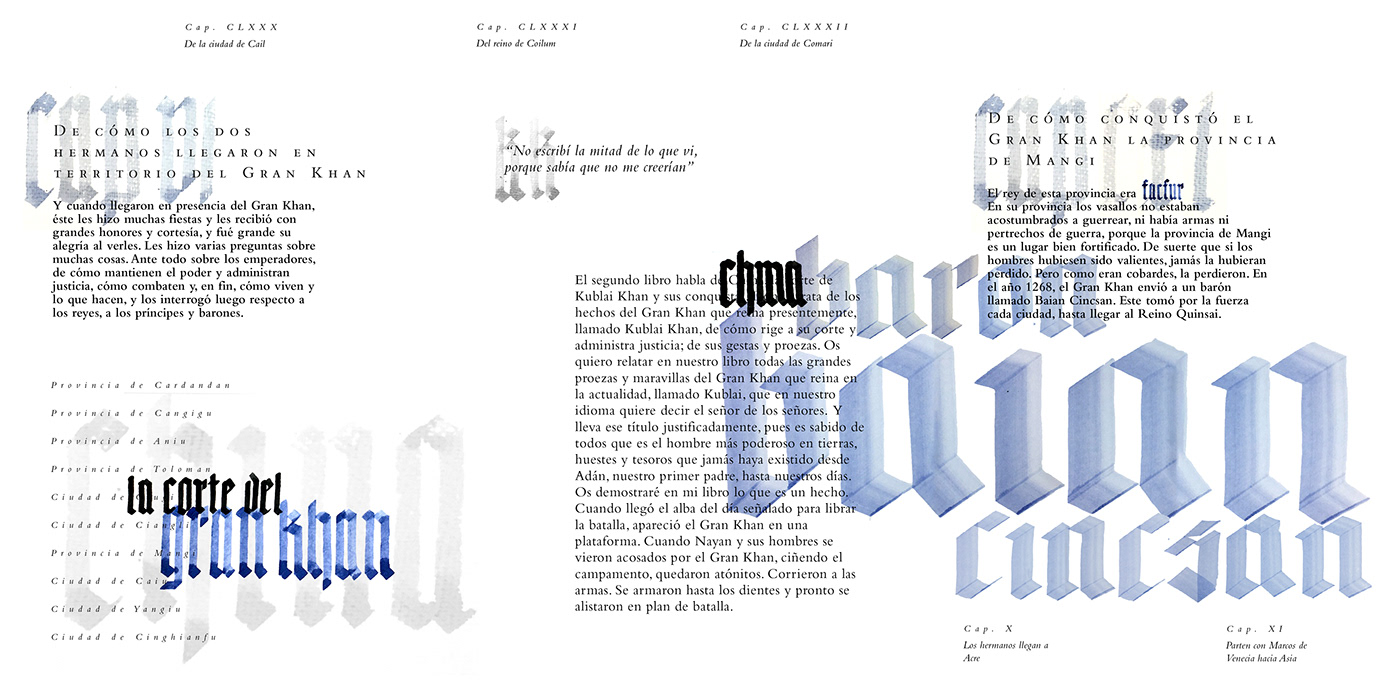 caligrafia graphic design  longinotti tipografia typography   uba