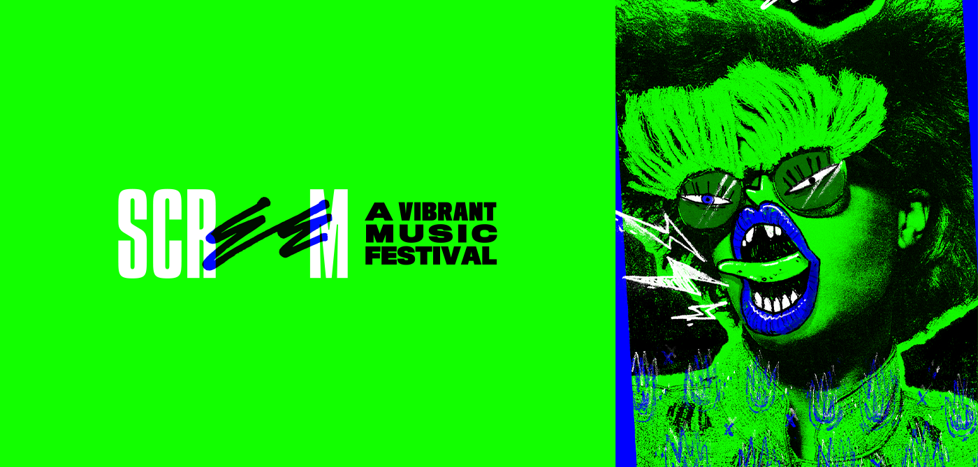 branding  festival inspiration loud music Music Festival noise noisy poster vibrant