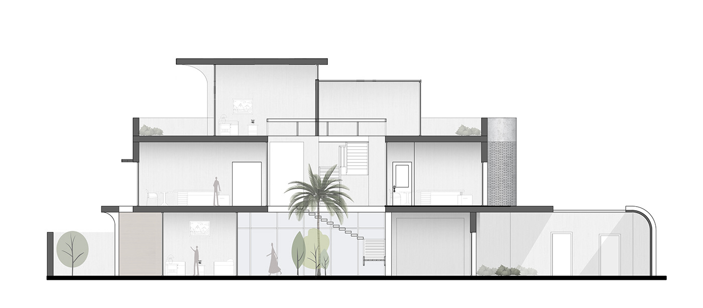 home house Villa architecture Render 3D interior design  visualization vray 3ds max