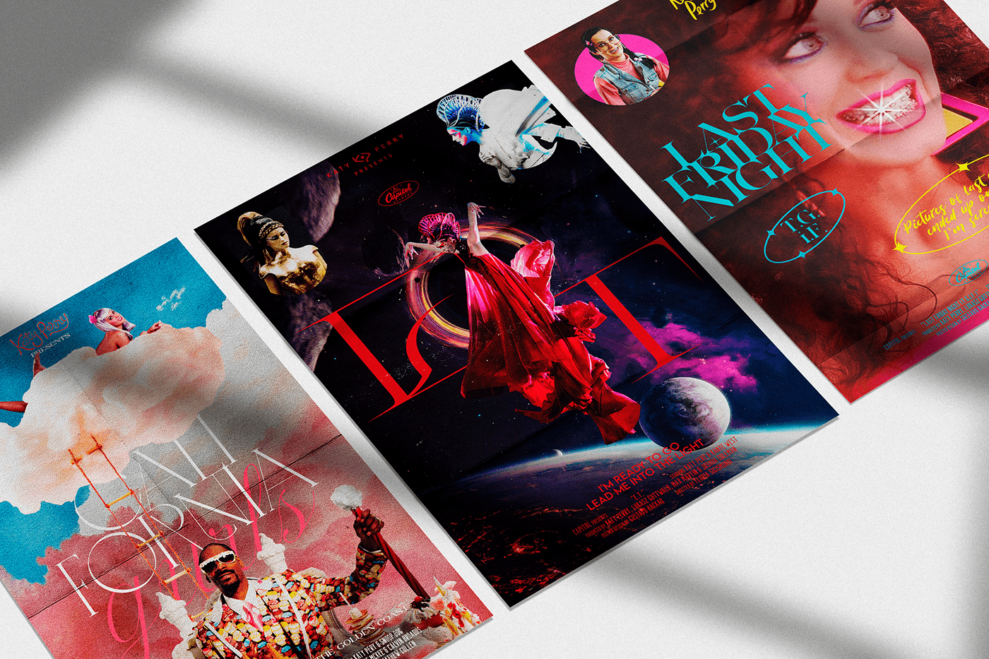 aesthetic art design Katy Perry music musica poster Poster Design teenage dream pop
