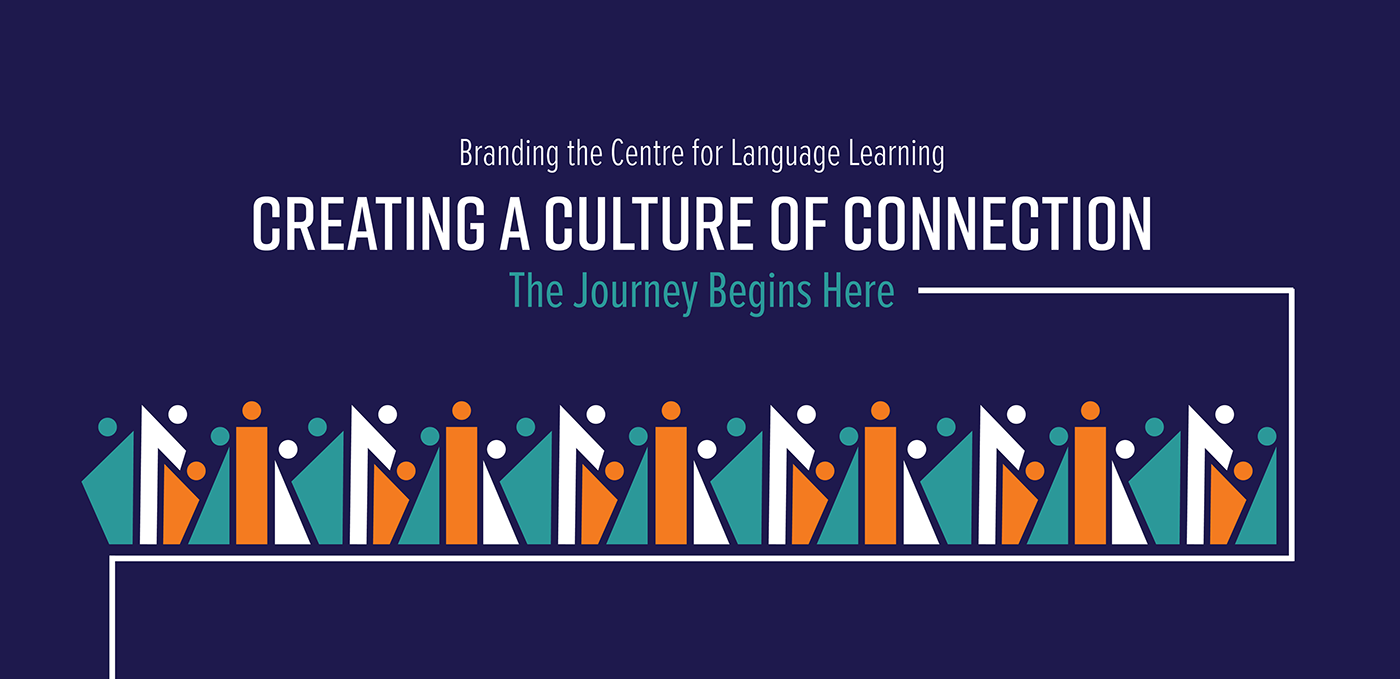 Corporate Identity Logo Design Language Learning Education college University identity brand
