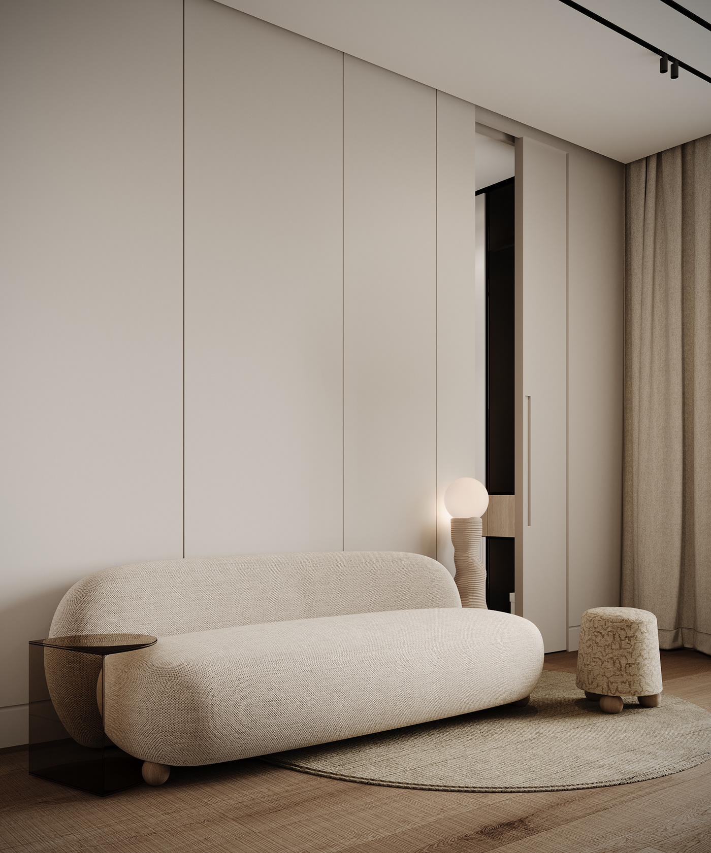 3D CGI interior design  corona tolko bedroom architecture archviz 3ds max visualization
