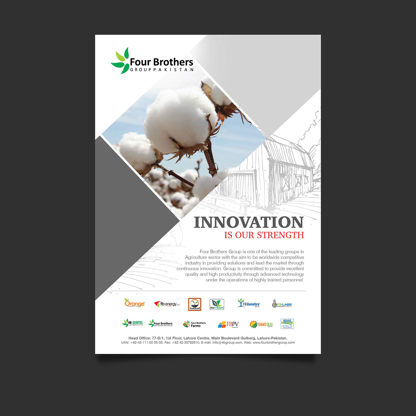 ad advertisement agriculture chamber of commerce design Electronic Media industry design innovation Magazine Ad print ad