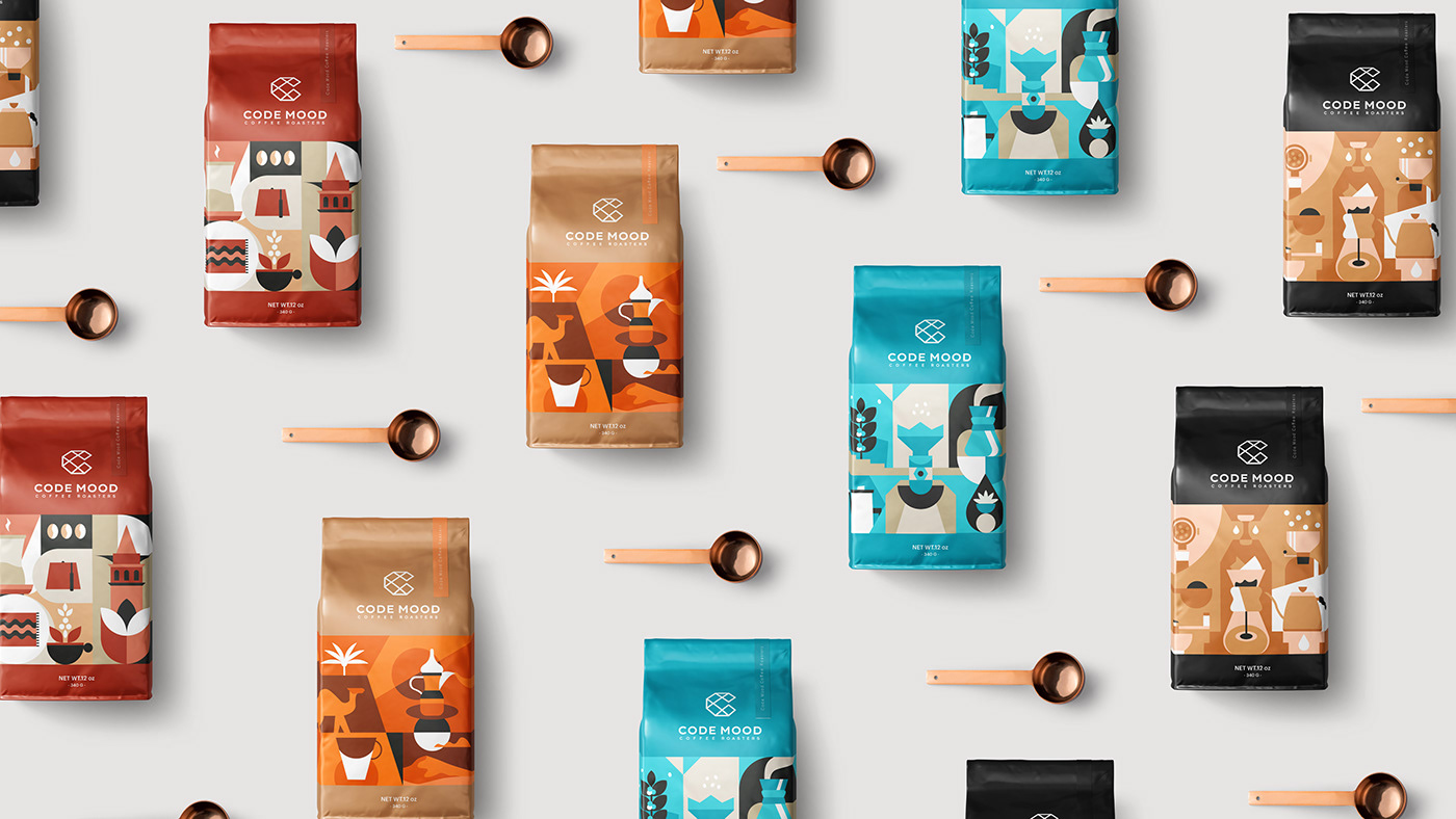 Coffee coffee bag KSA Label logo Packaging pouch roastery speciality coffee