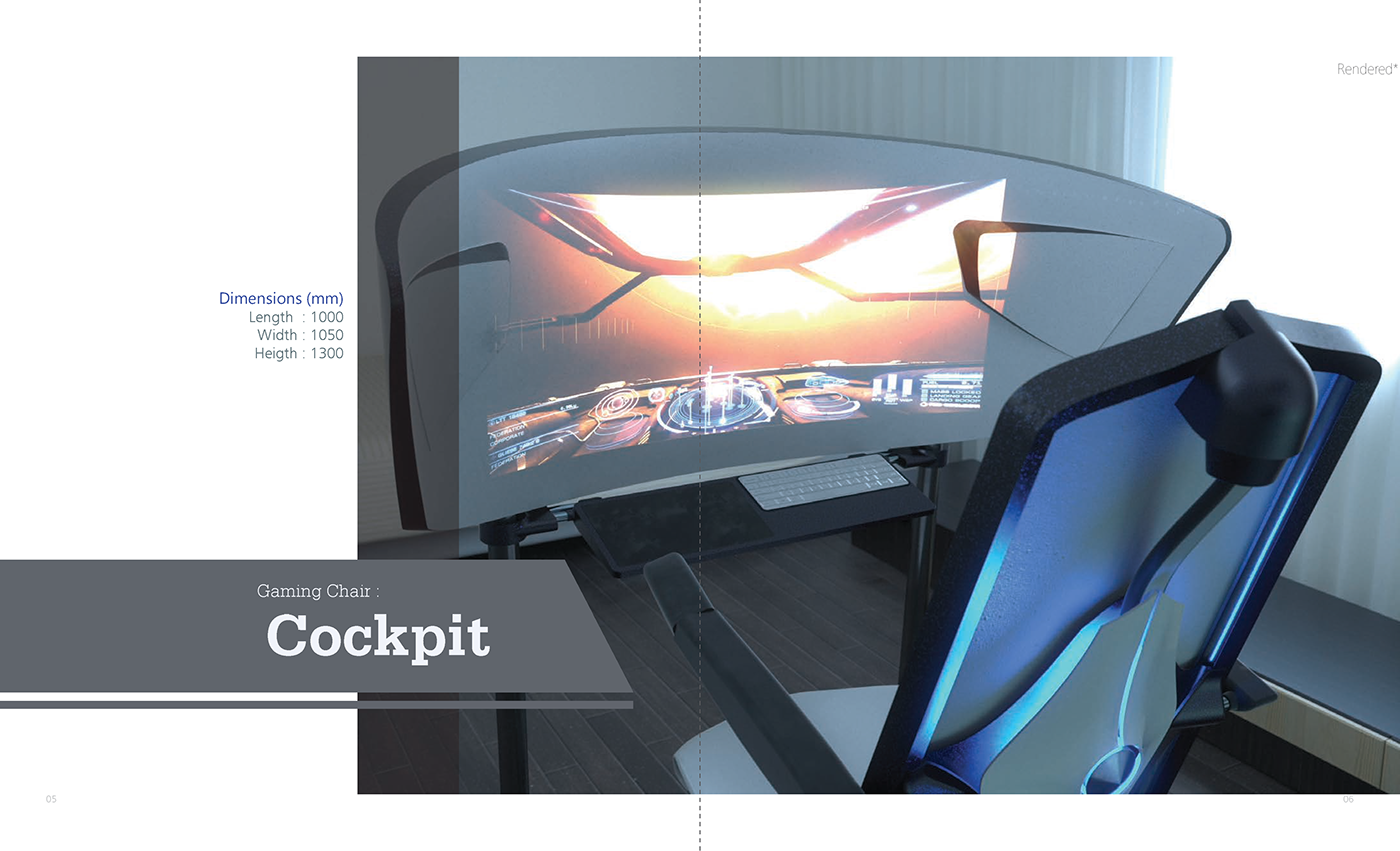 Spacesim Gaming cockpit simulation YODEX Gaming chair