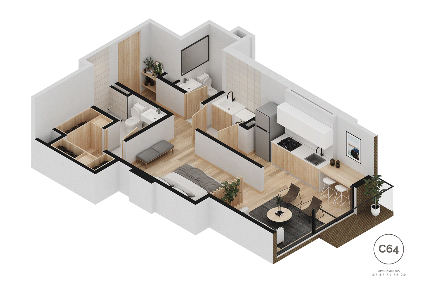 architecture Render visualization 3D interior design  modern 3ds max vray