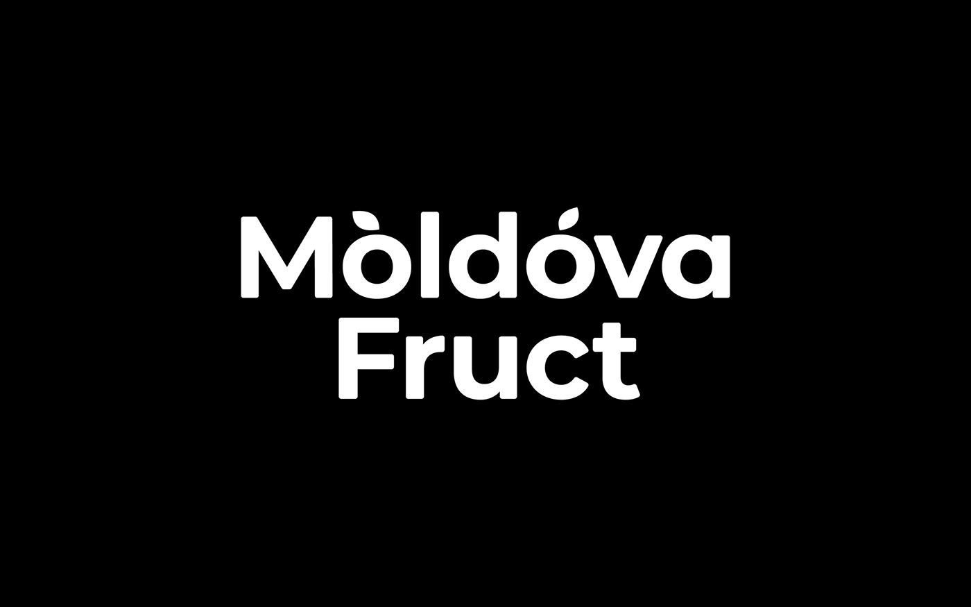 agriculture black branding  flexible identity fruits graphic design  identity logo Logotype Moldova