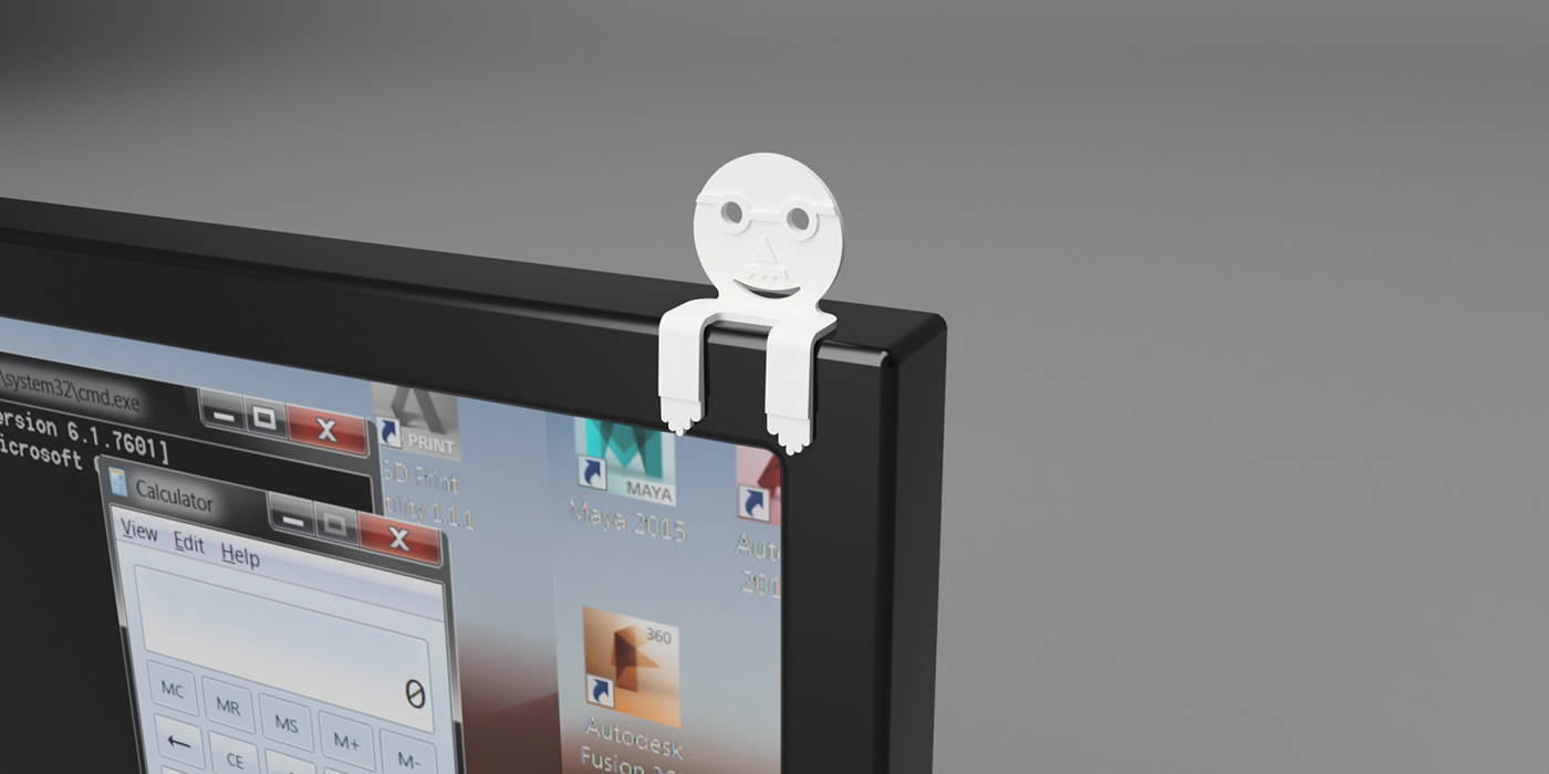 organizer decor homeware minimalist monitor product design  nerd