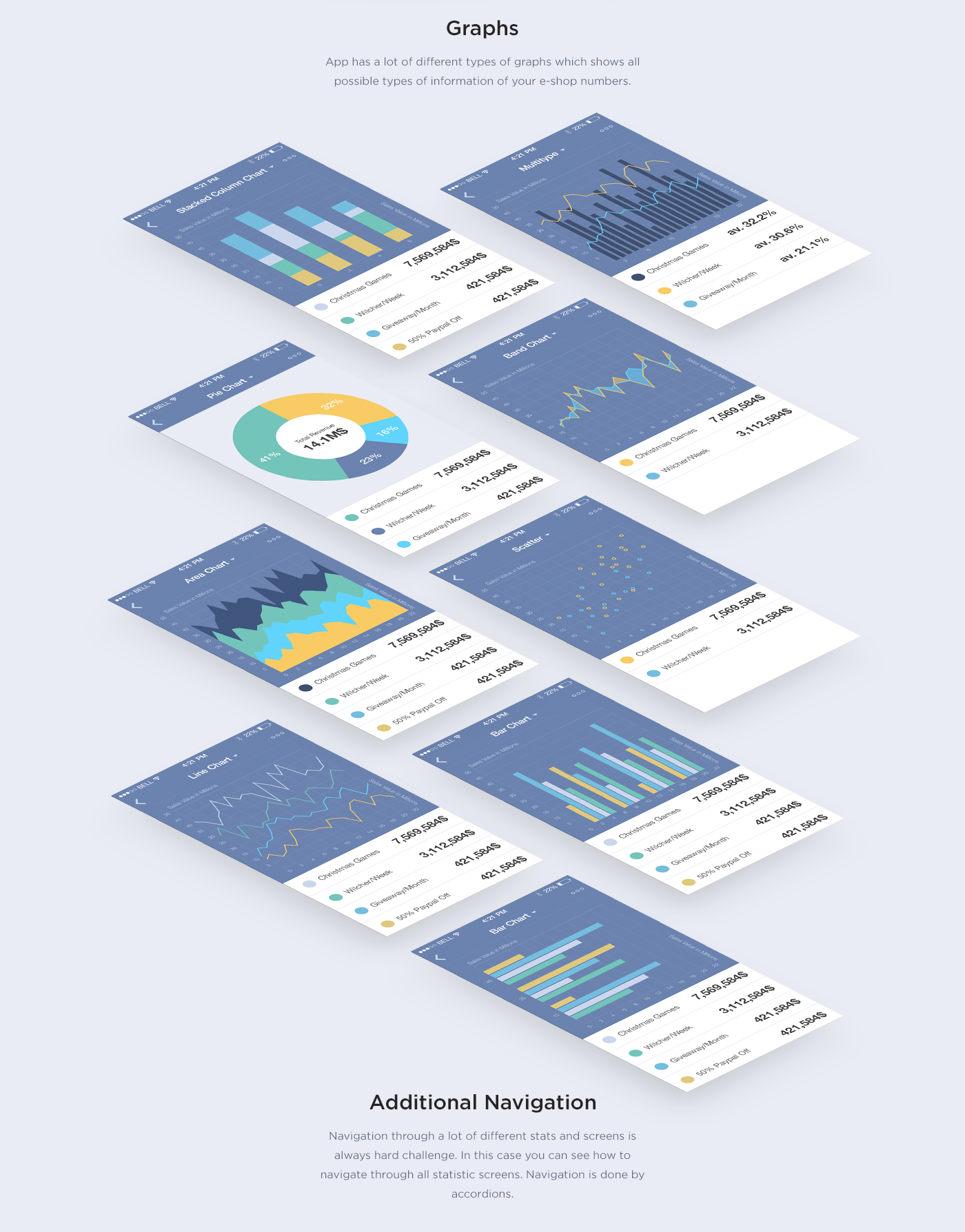 navigation pie chart graph icons app buttons application button analytics chart Data dashboard