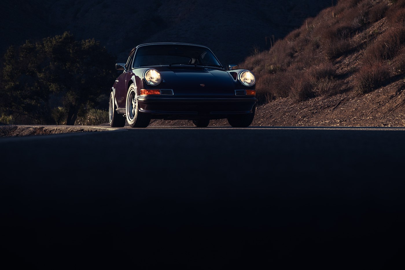 Automotive Photography color dark design light Moody Porsche Porsche 911 purple shadow