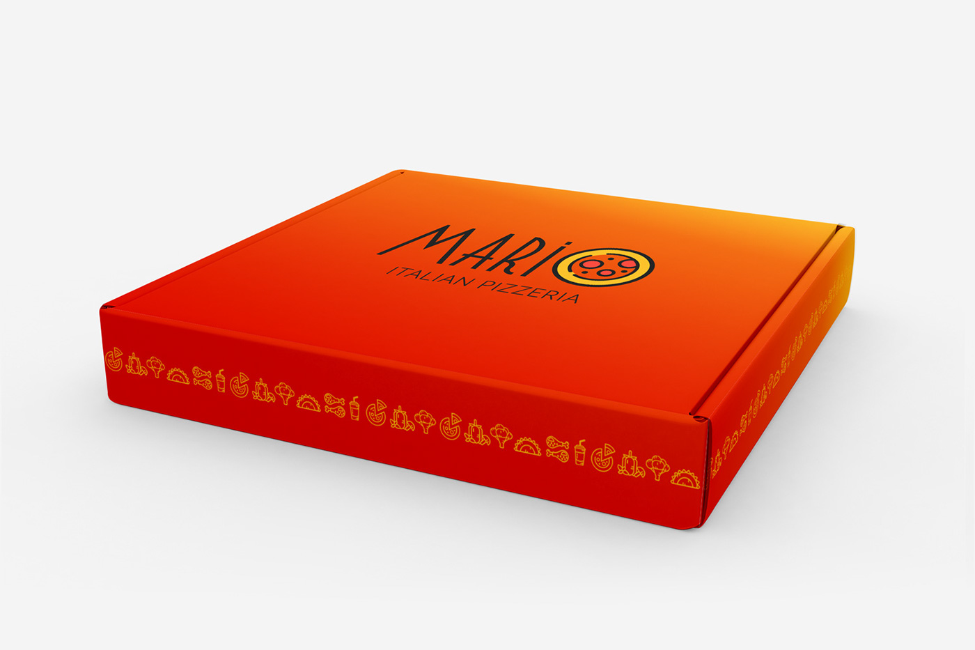 identity Interface site logo Web packing mobile Pizza branding  UI/UX