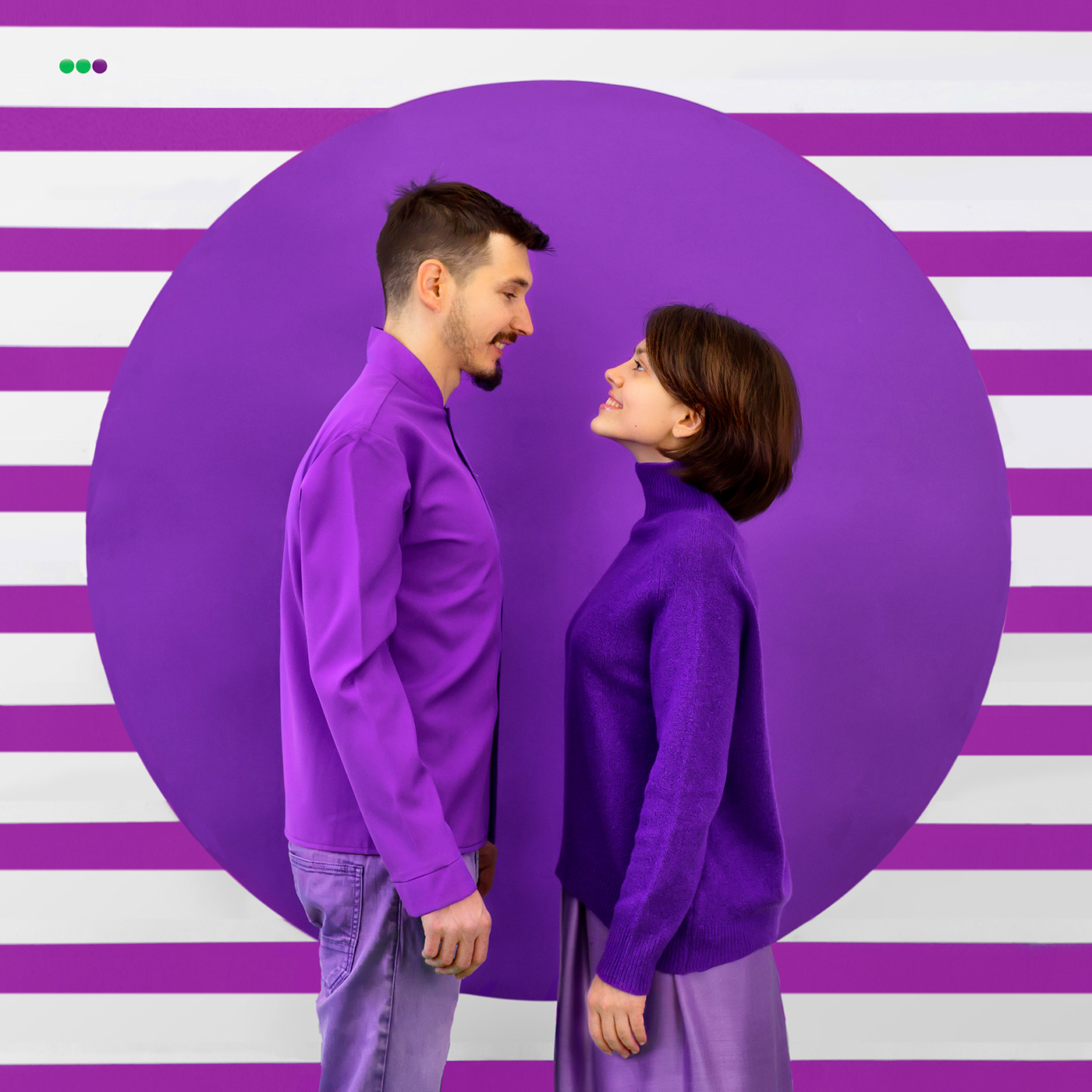 megaton conceptual photography stripes couple Lovers love story